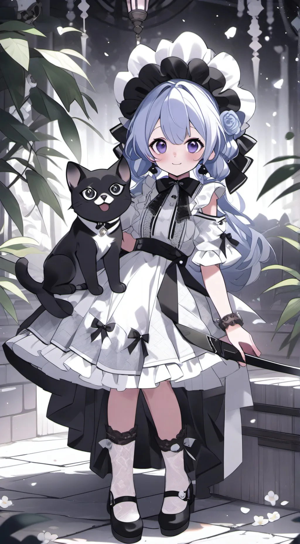 ai character: San Valentín background