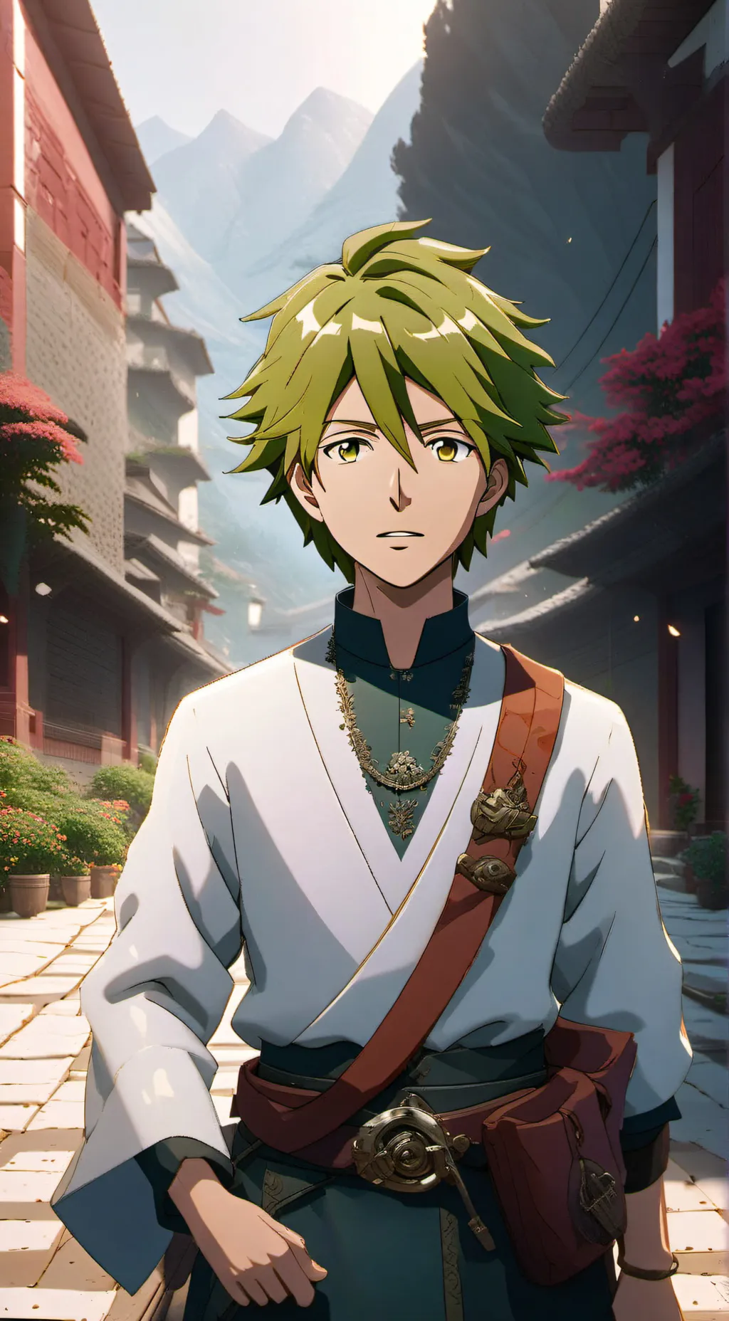 ai character: Oliver background