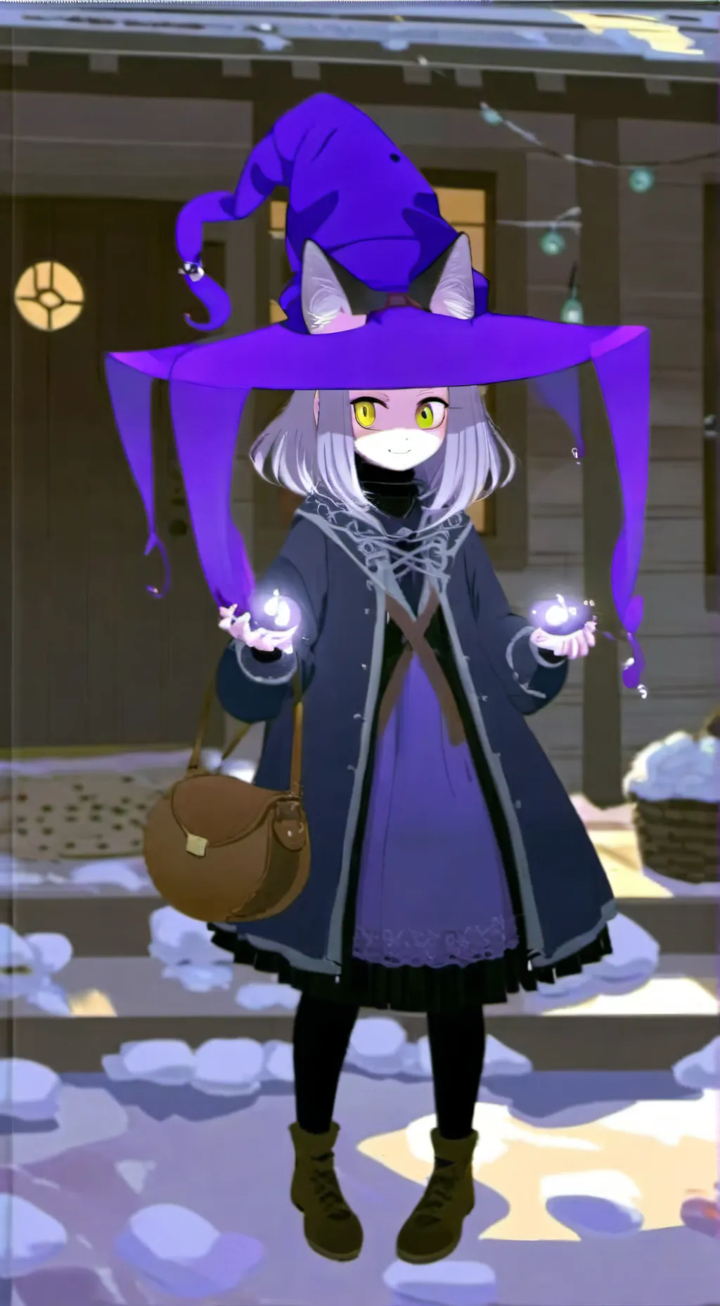 ai character: Octokitty background