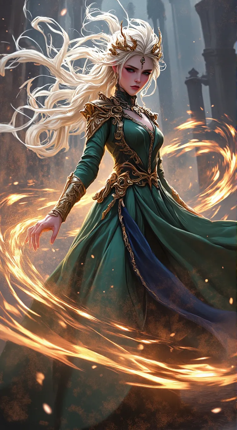 ai character: Amélie background