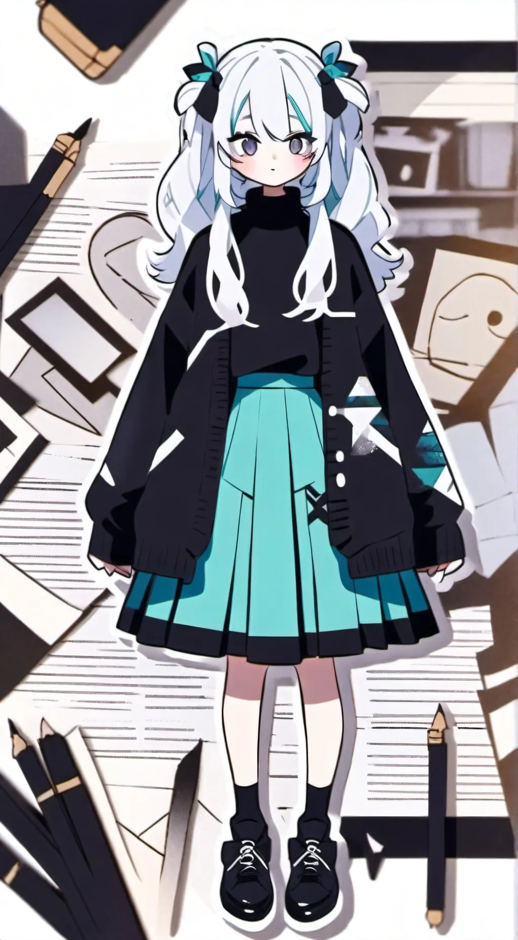 ai character: ally background