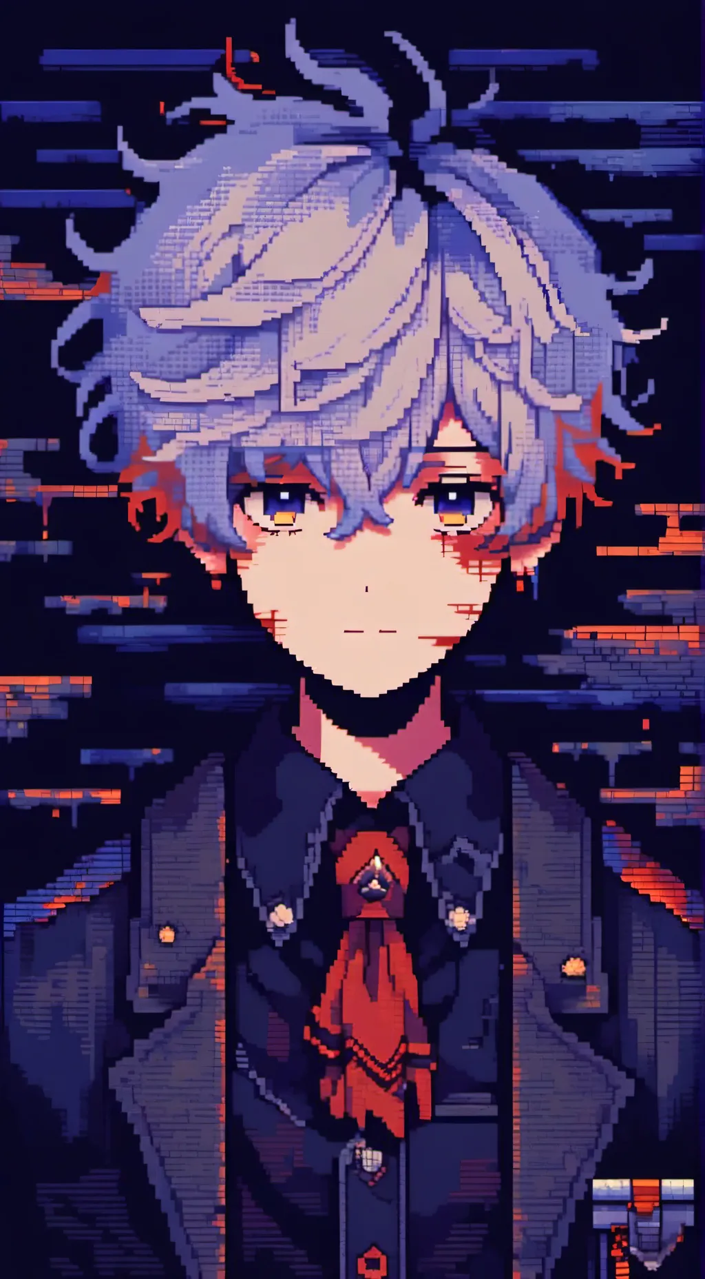 ai character: Todoroki Shoto background