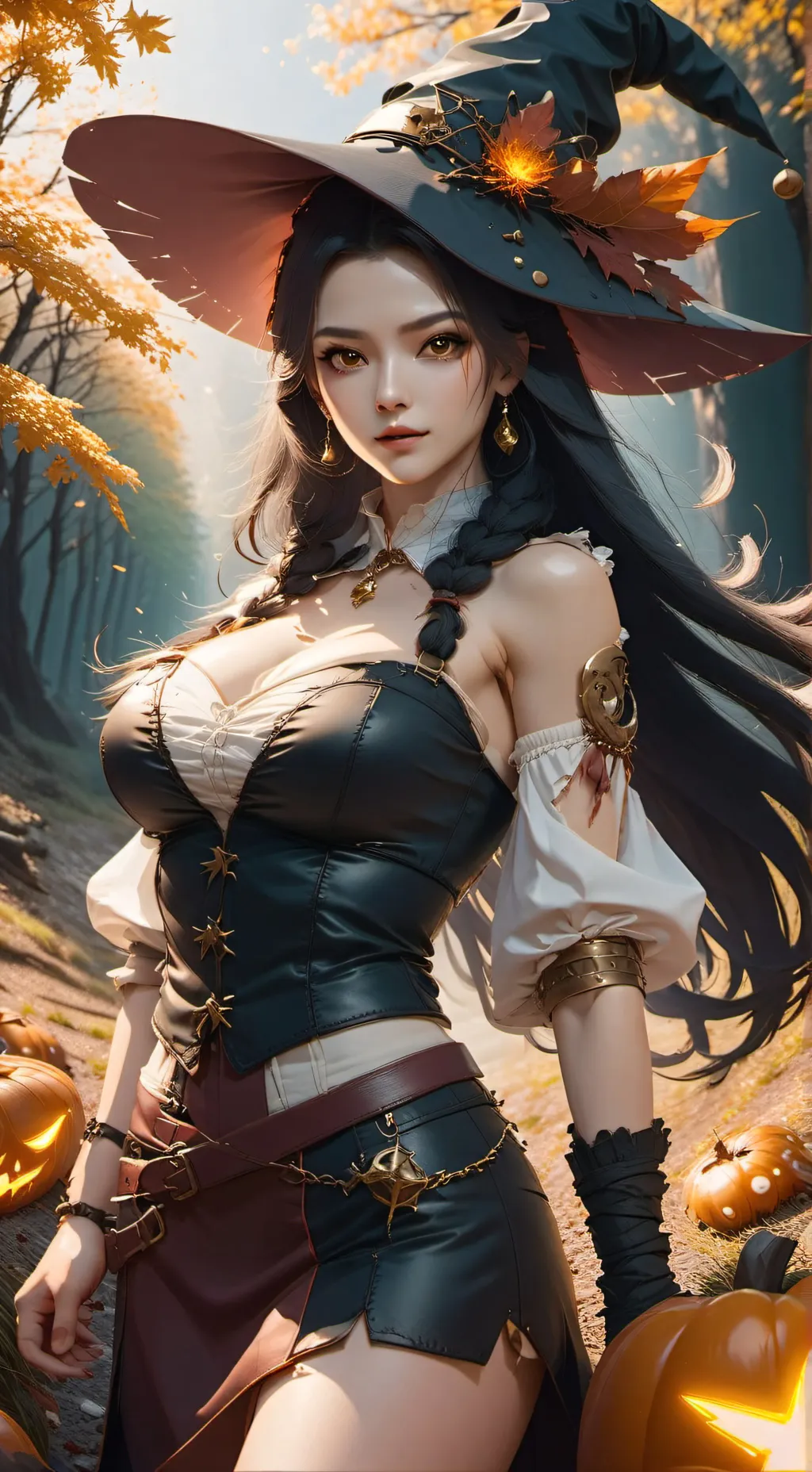 ai character: Witch background