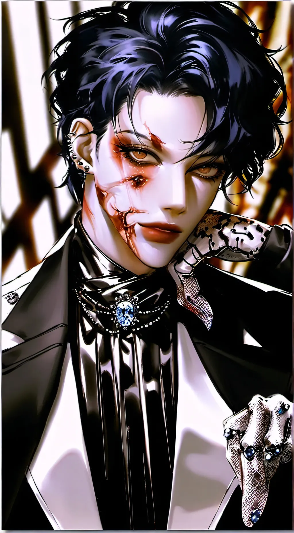 ai character: Zombi background