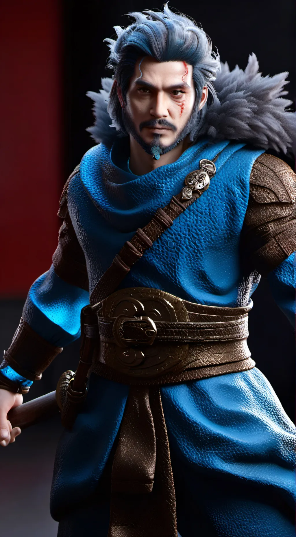 ai character: someone fishy trip background