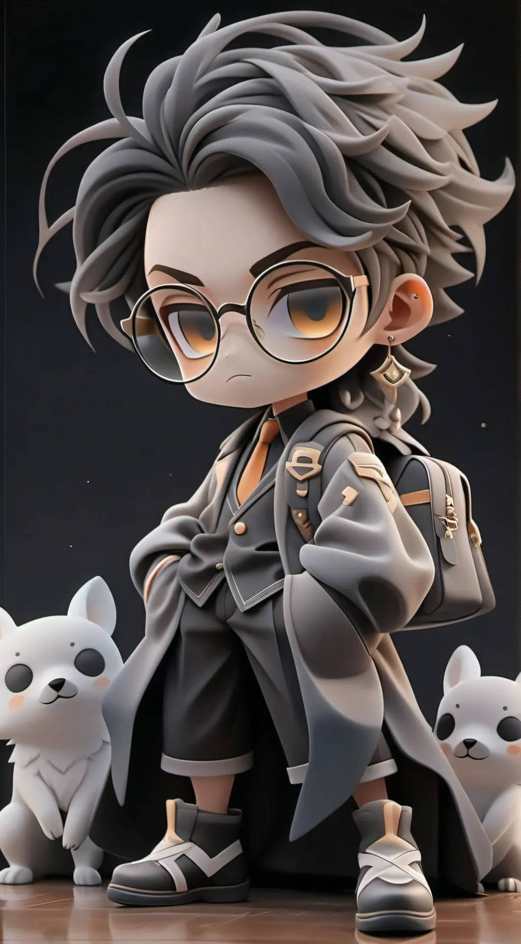 ai character: fav kid but ur fav background