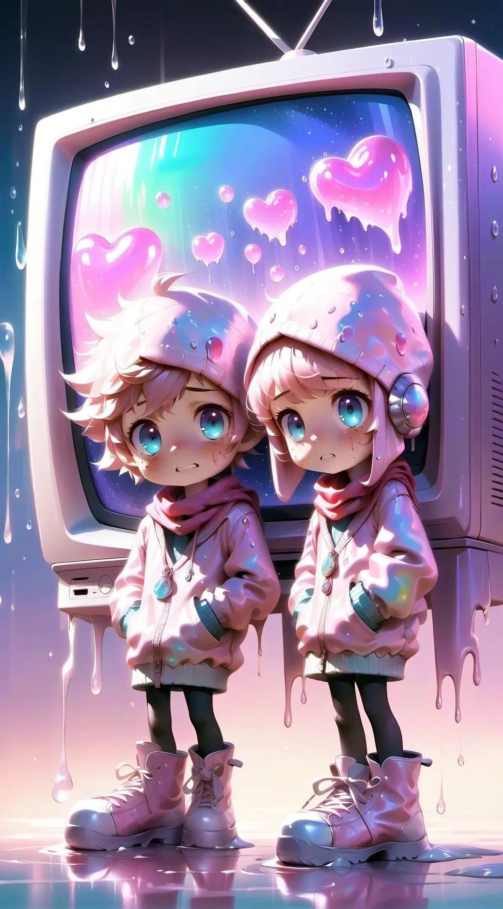 ai character: Melaine x sprout background