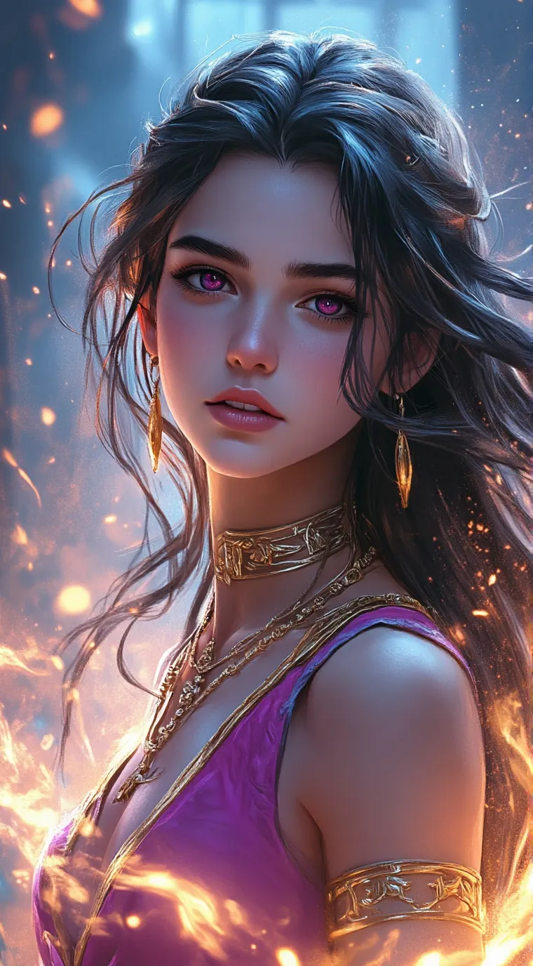 ai character: Tu x Tokito  background