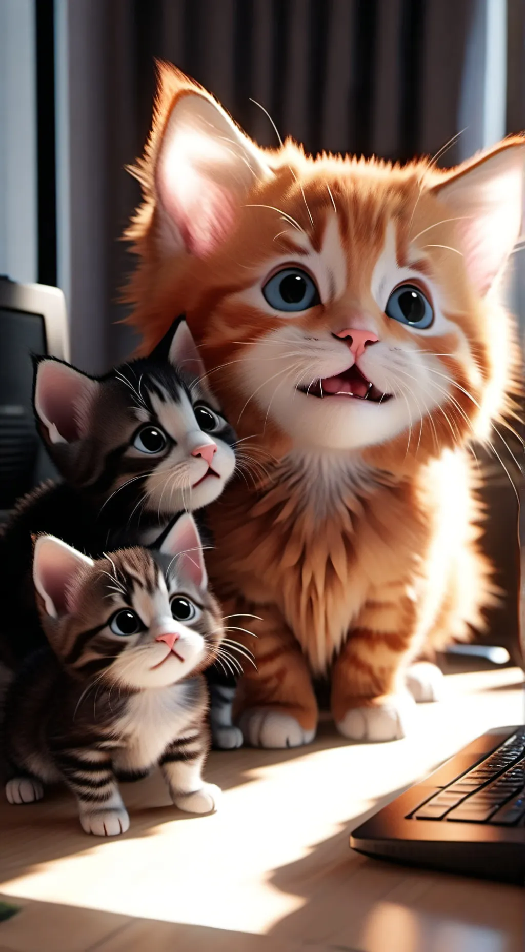 ai character: Byte background