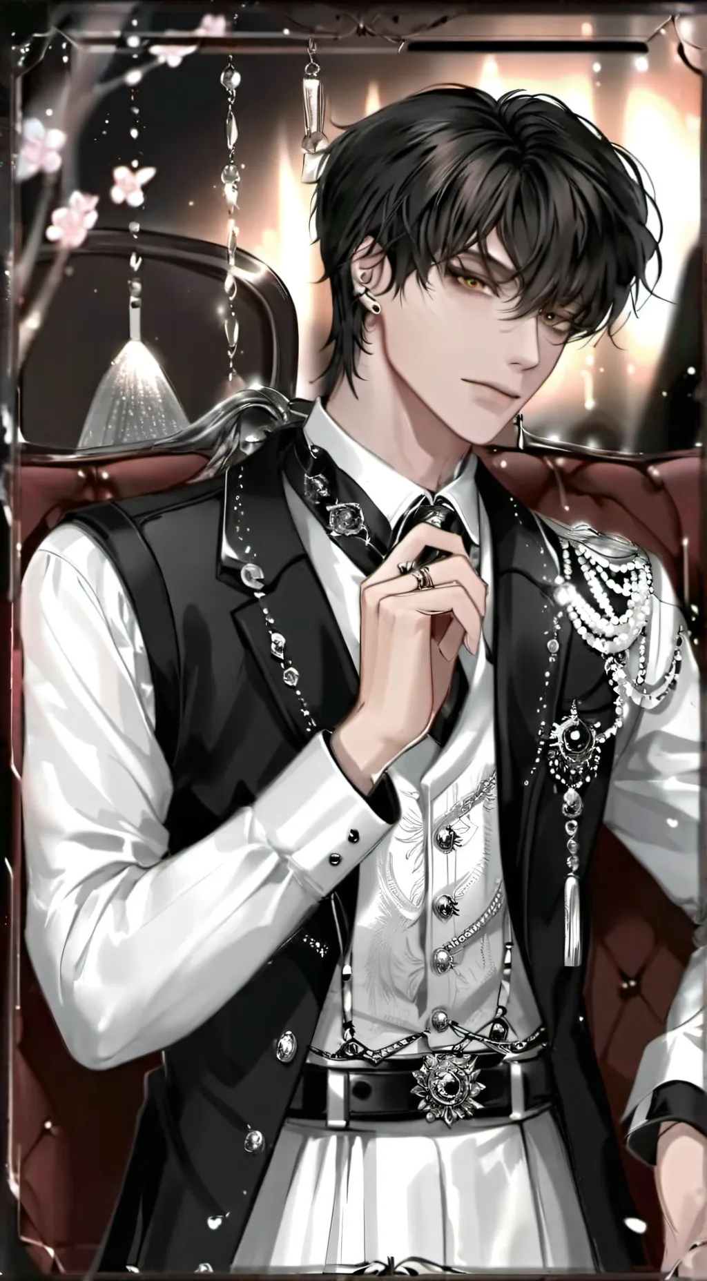 ai character: ♪Asher♪ ♪Cullen♪ background