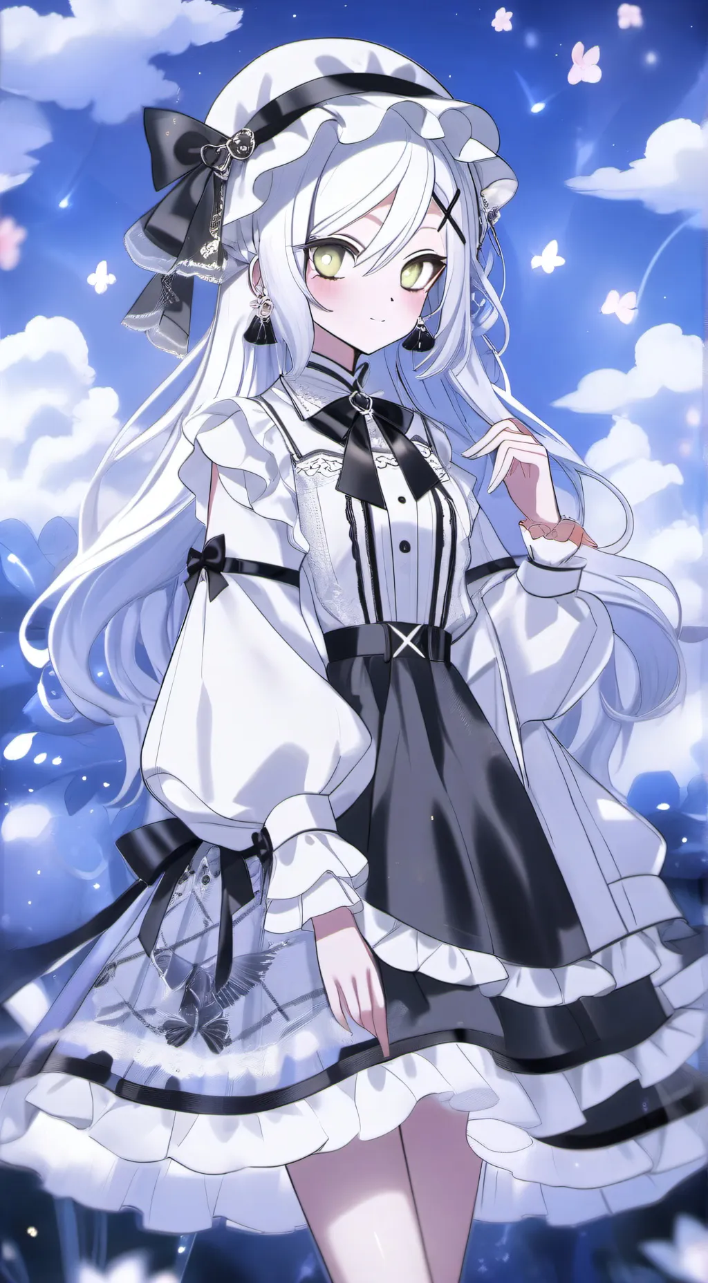 ai character: 🎡Kny amusementpark background