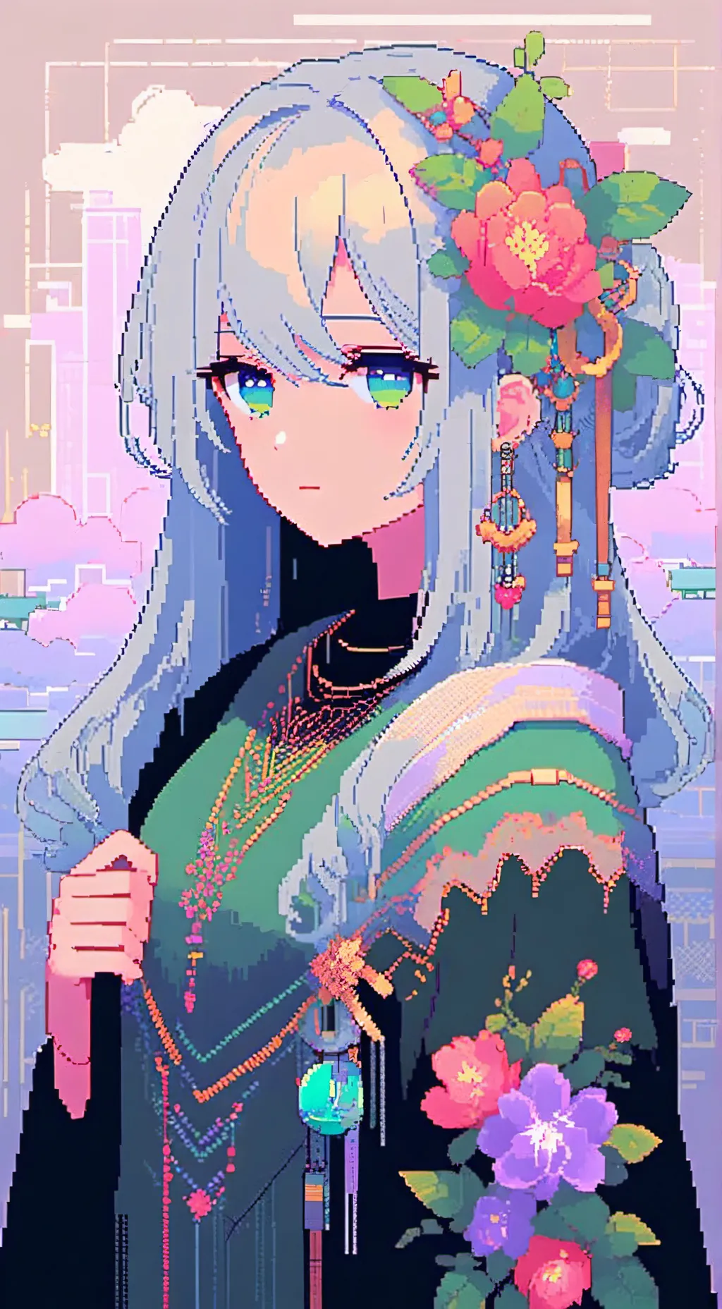 ai character: ♡Нани♡ background