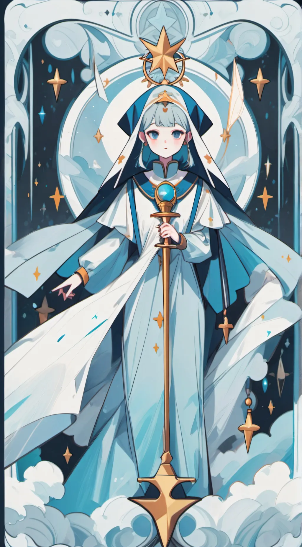 ai character: tokito  background