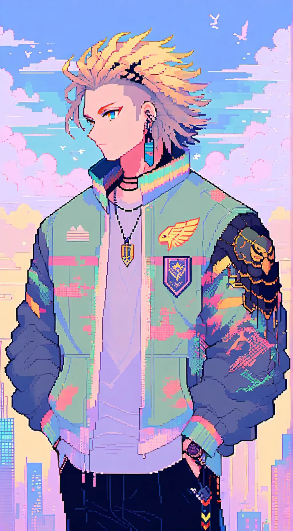 ai character: mpreg hawks background