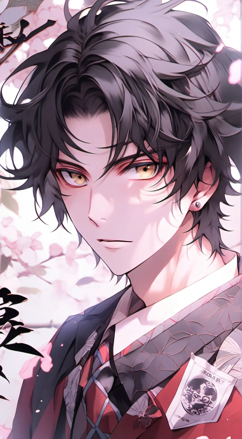 ai character: Naoto sigarashy background