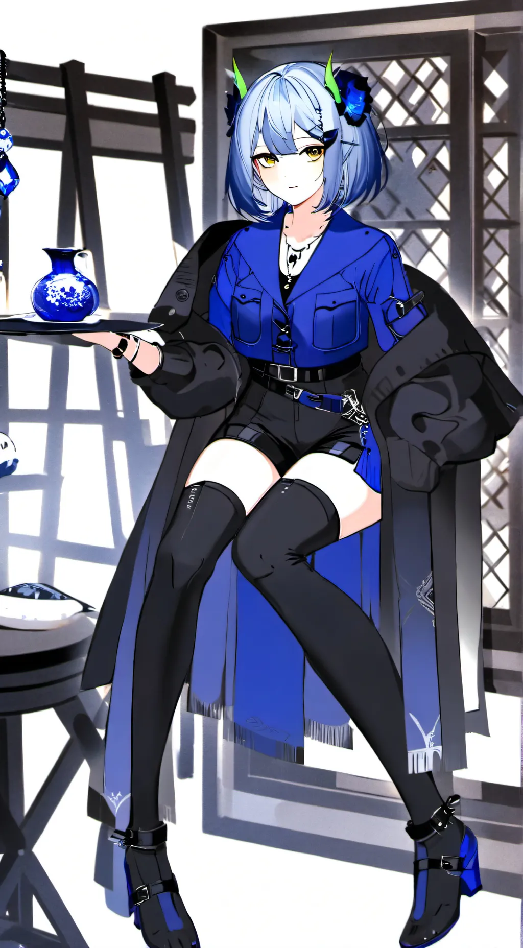 ai character: Oki Ret background