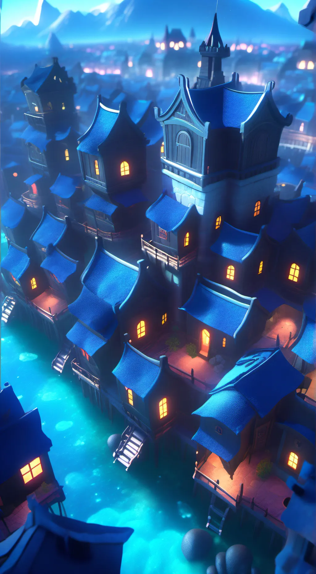 ai character: the end.. background