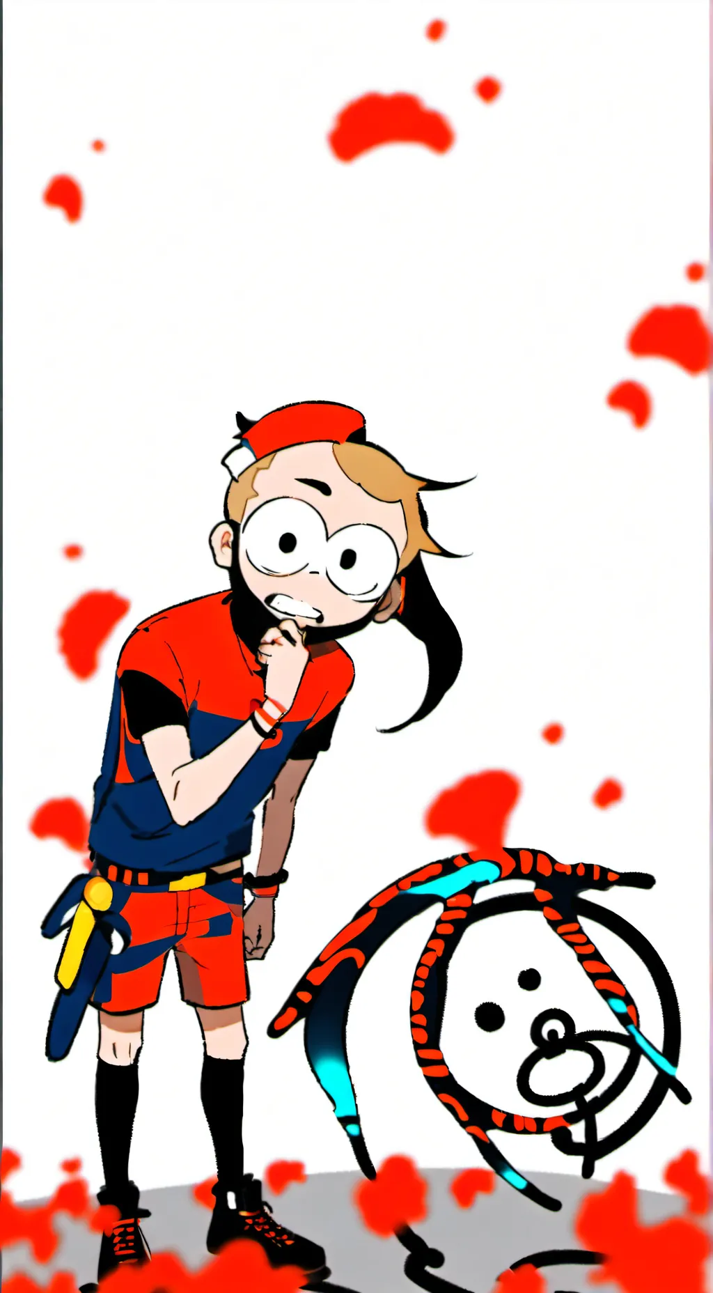 ai character: Katie’s death AU background