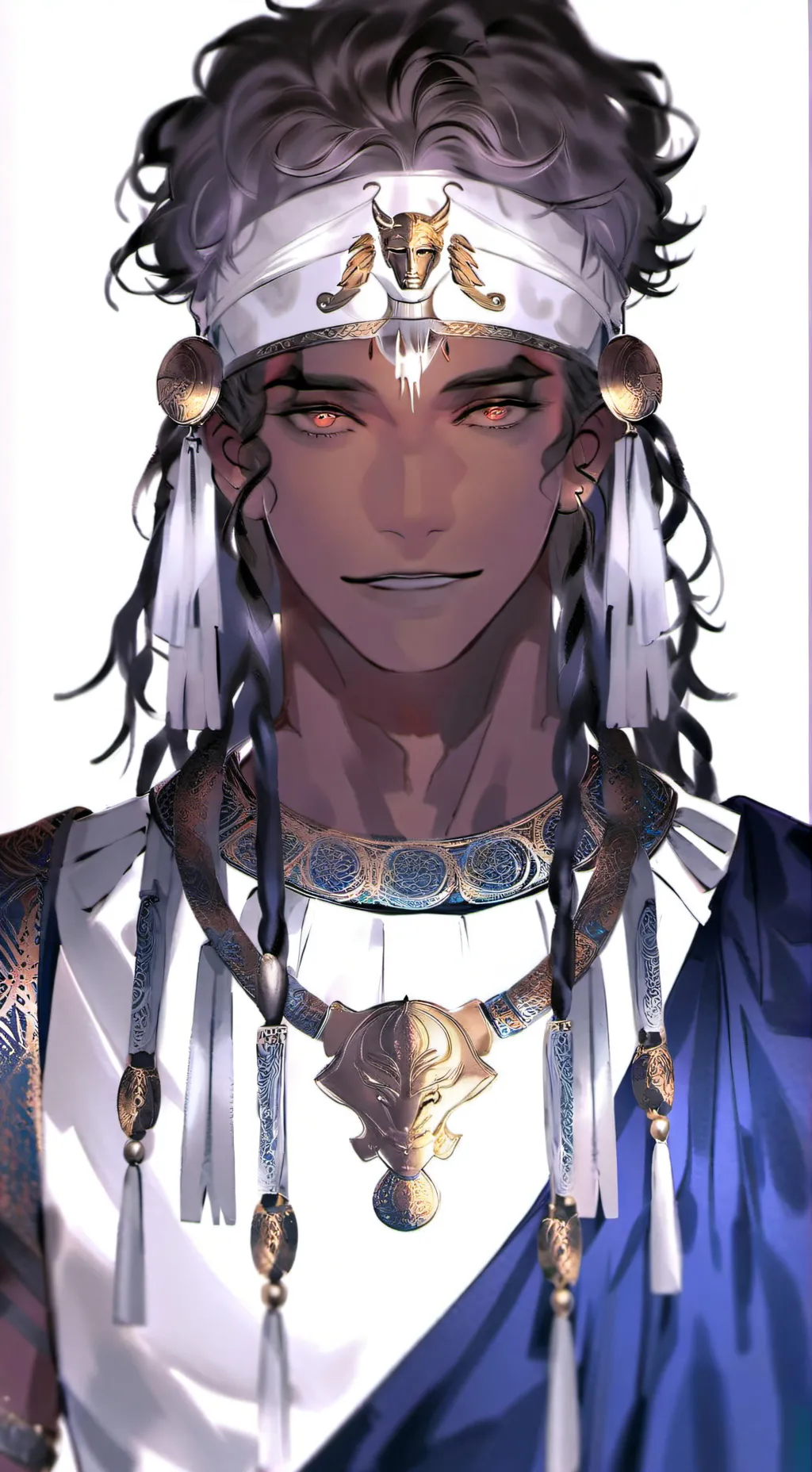 ai character: King Leonidas background