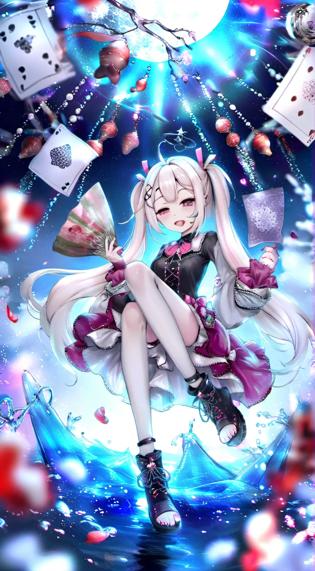 ai character: MHA Care Count! background