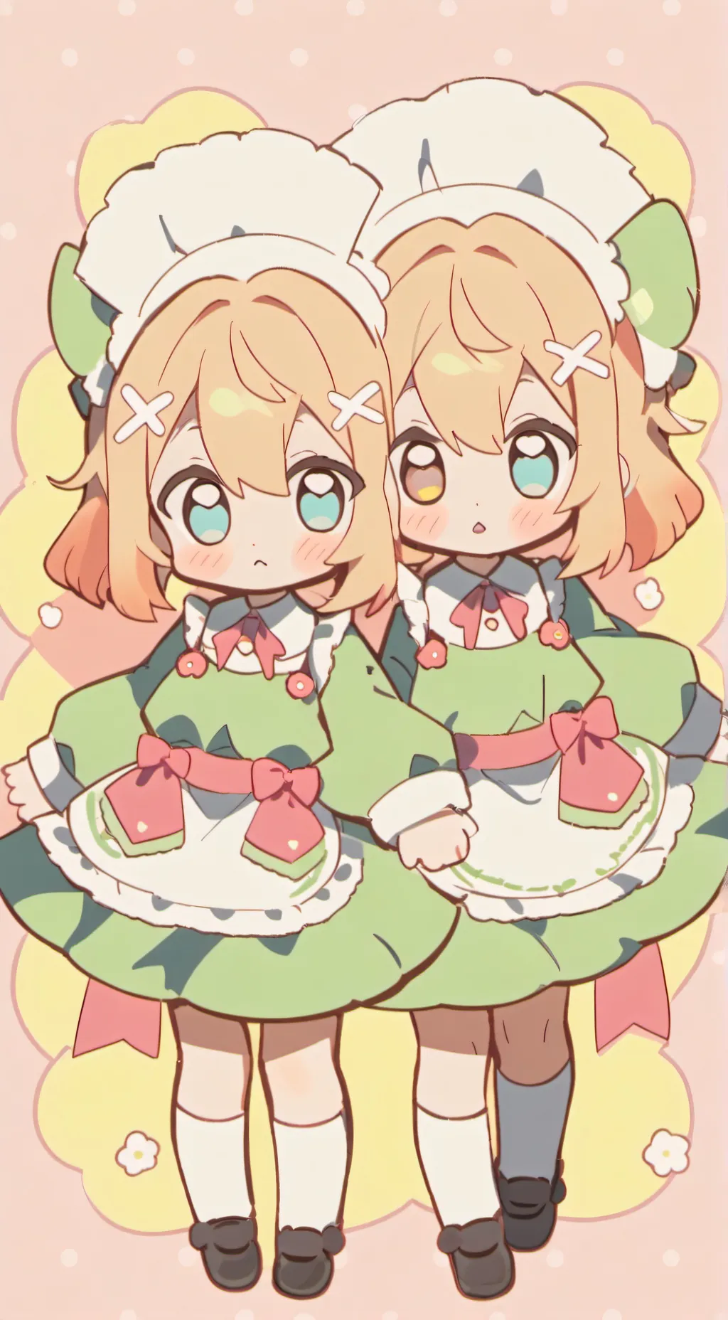 ai character: Ava and diana background