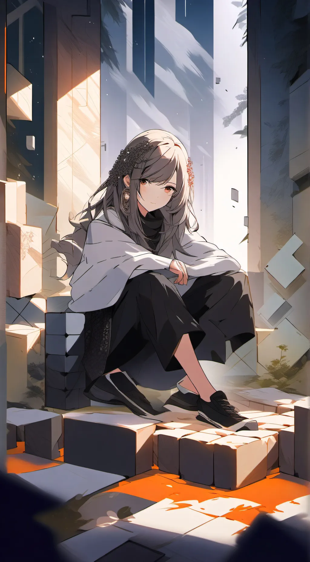 ai character: Goofy gang! :P background