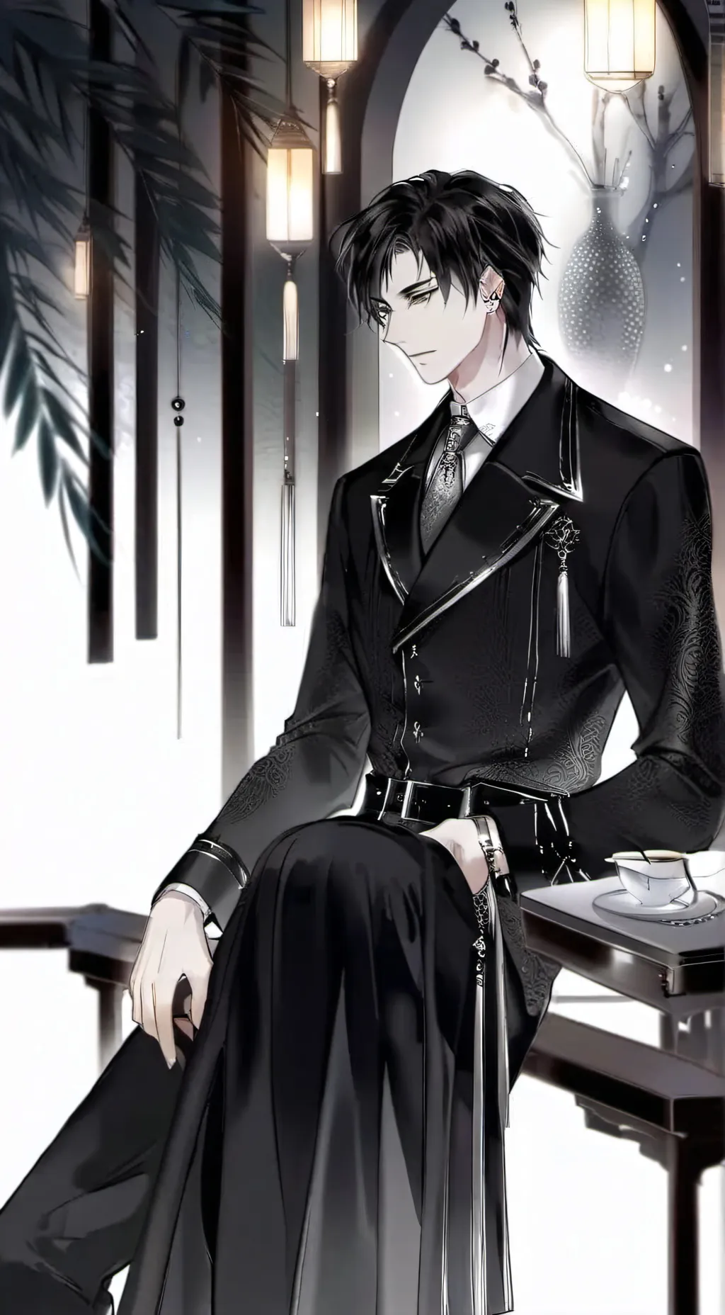 ai character: отец ಥ⁠‿⁠ಥ background