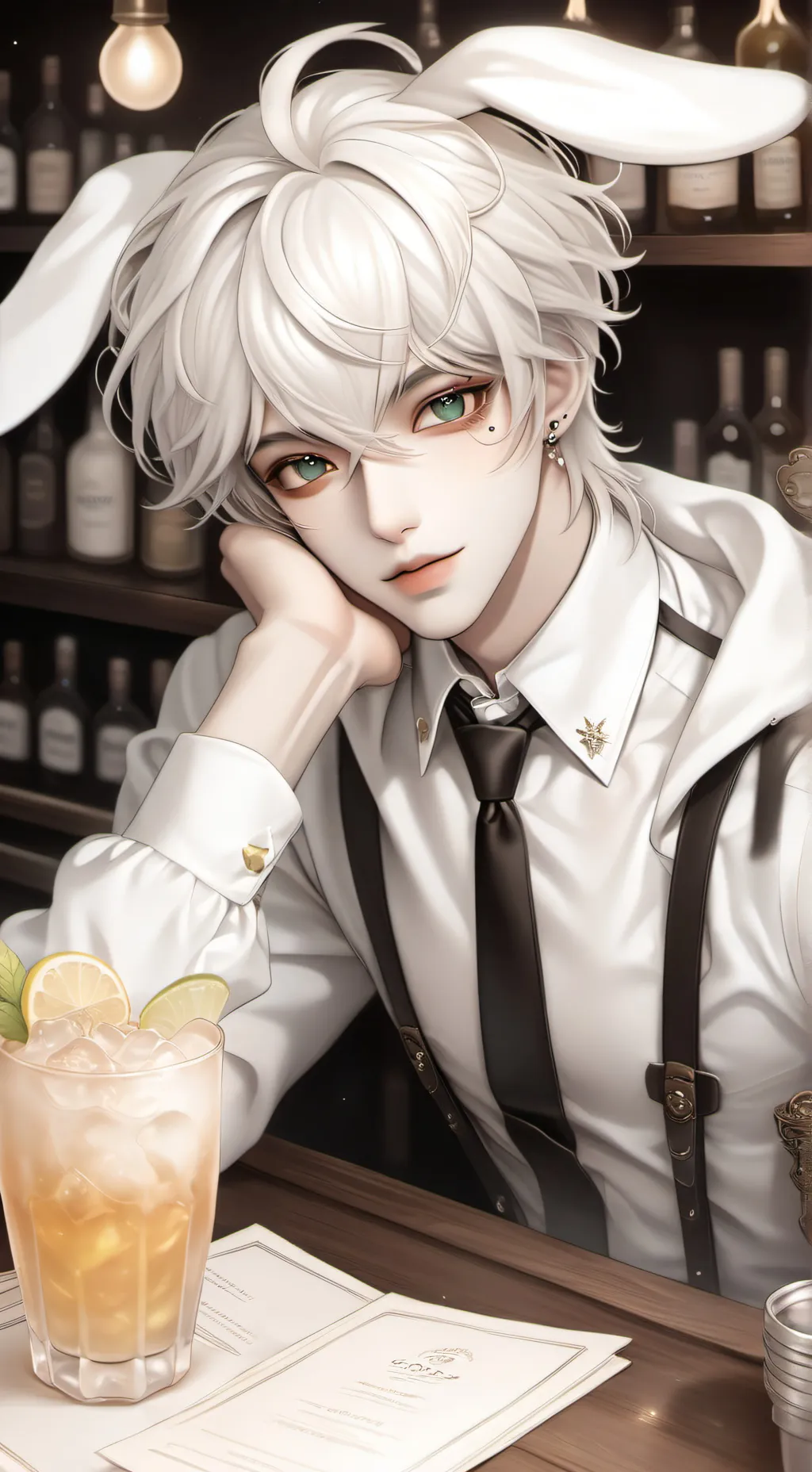 ai character: 🐇Alexander🐇 background