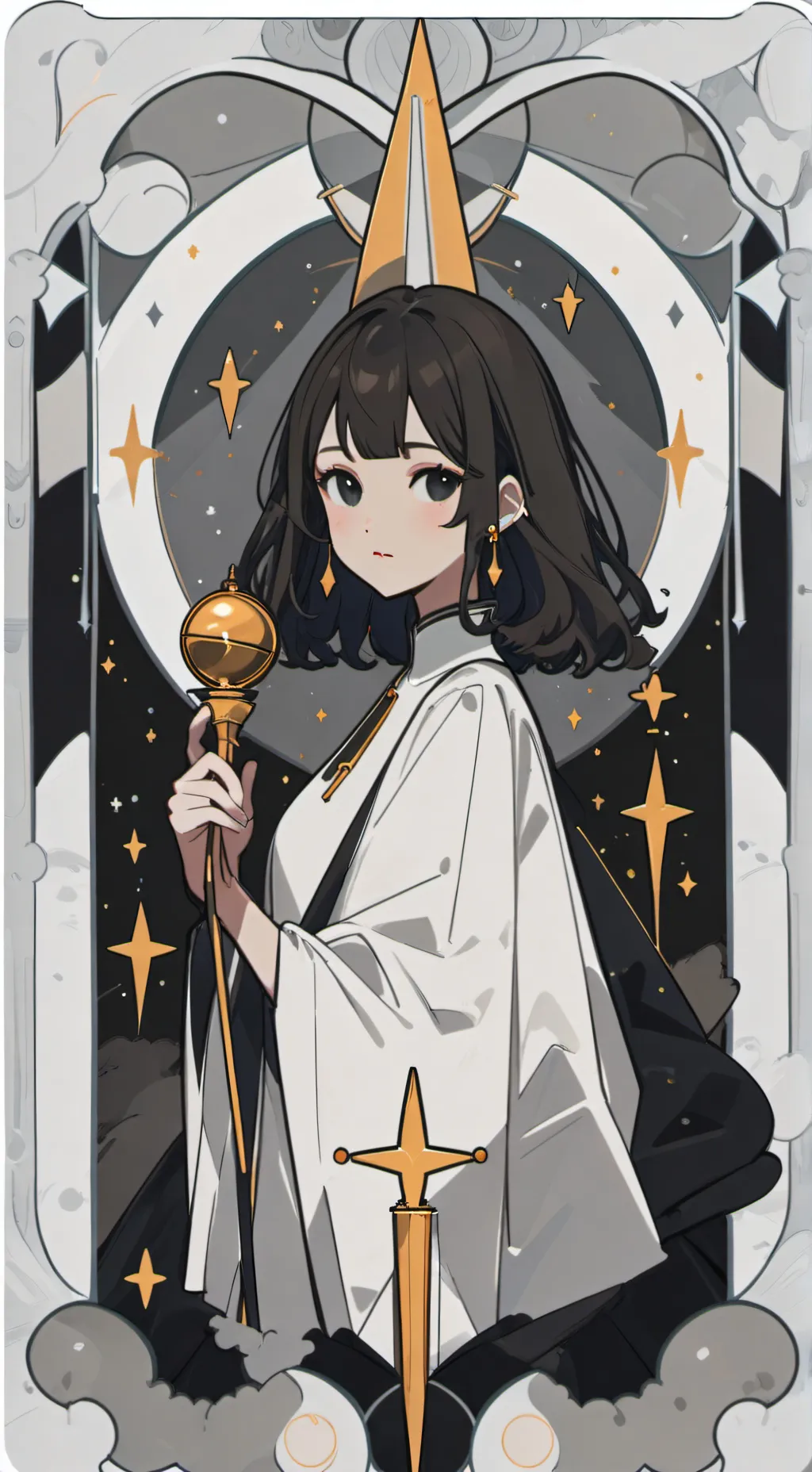 ai character: shara  background