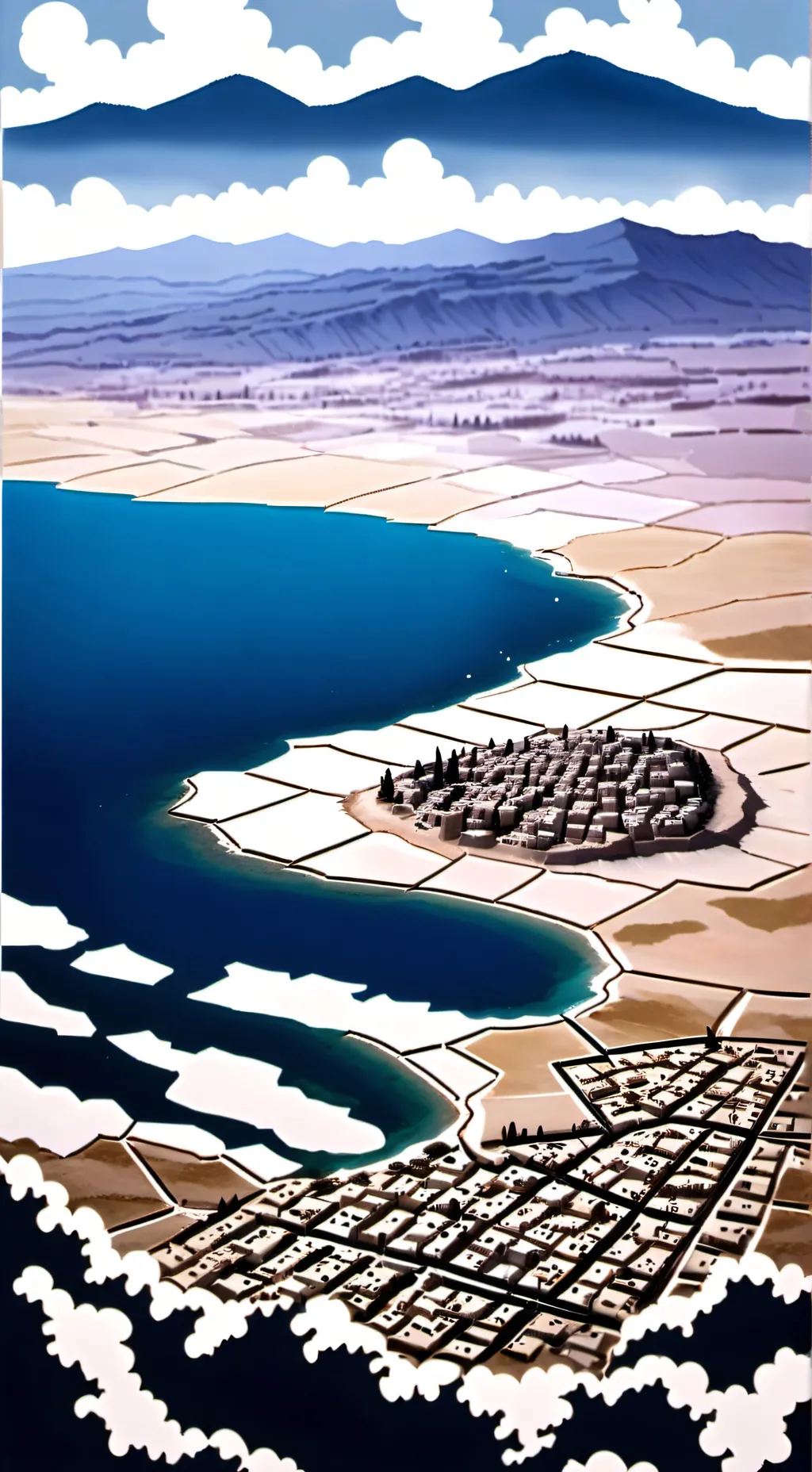 ai character: Jordan beach  background