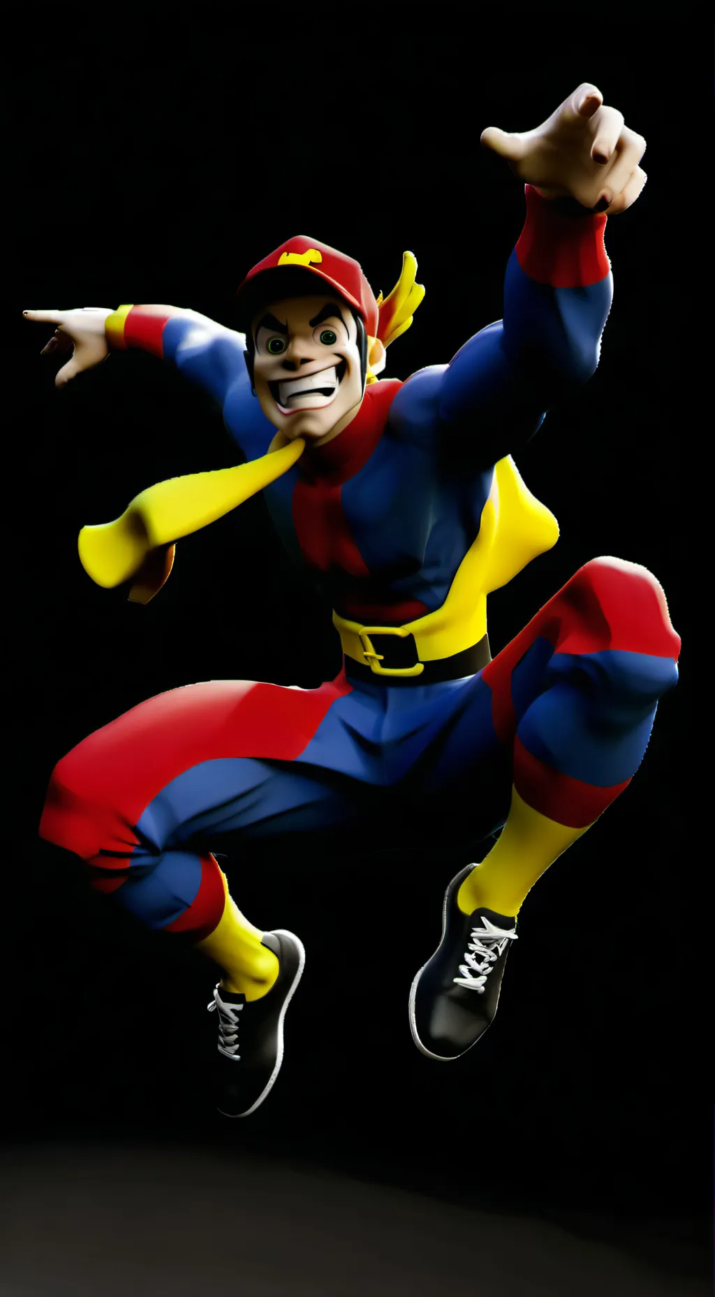 ai character: Cabin Wario background