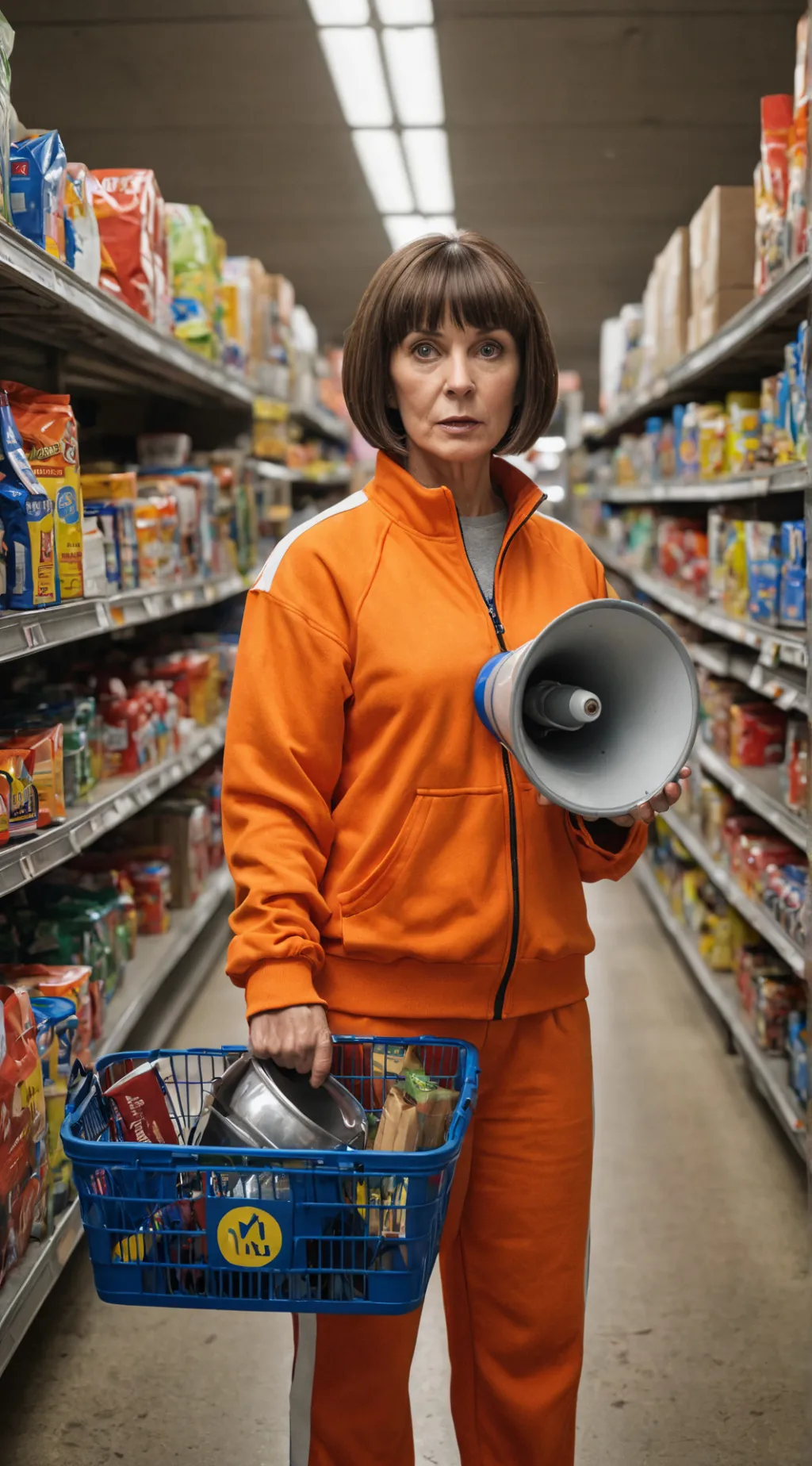 ai character: The Walmart Whirlwind background