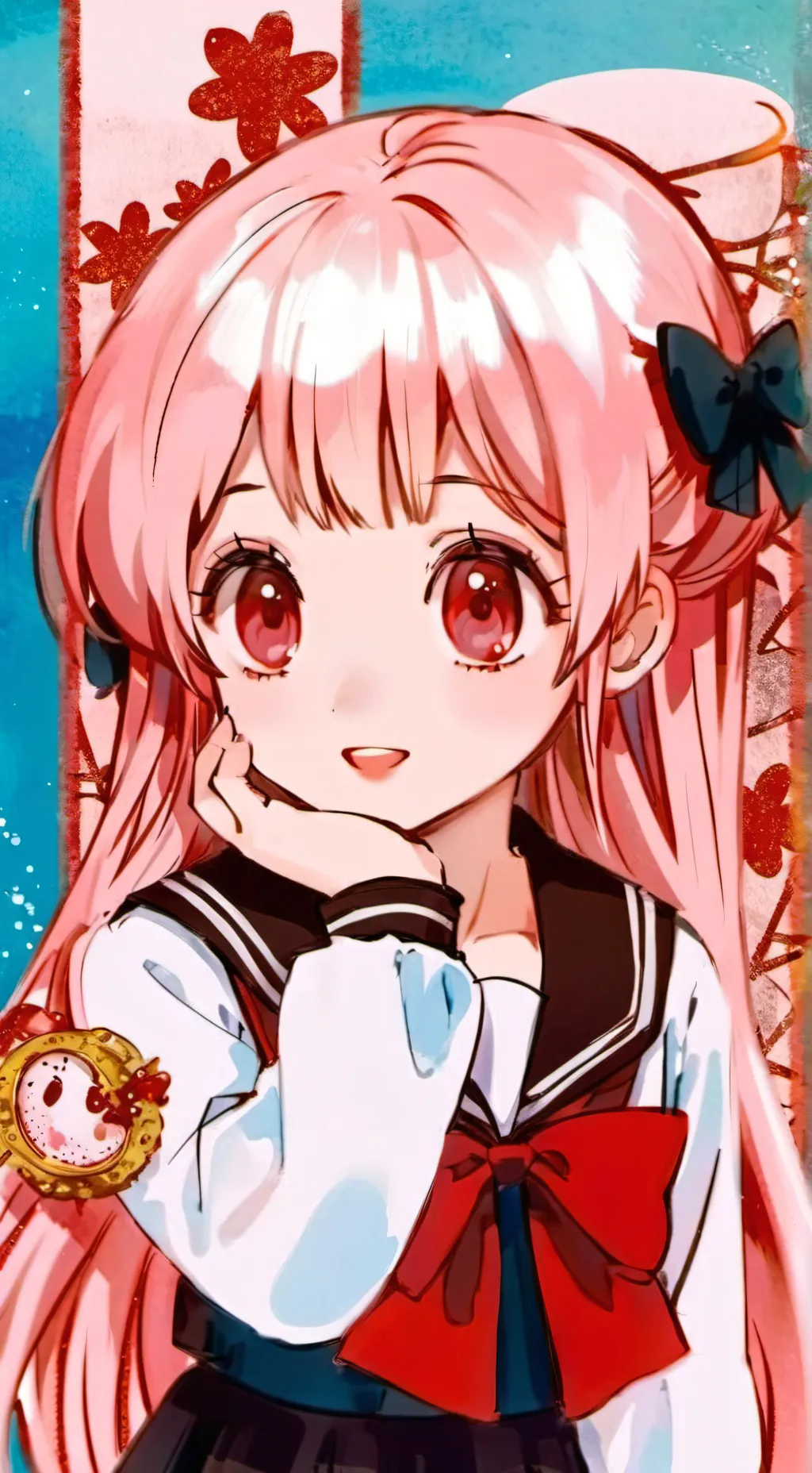 ai character: anais🌹 background