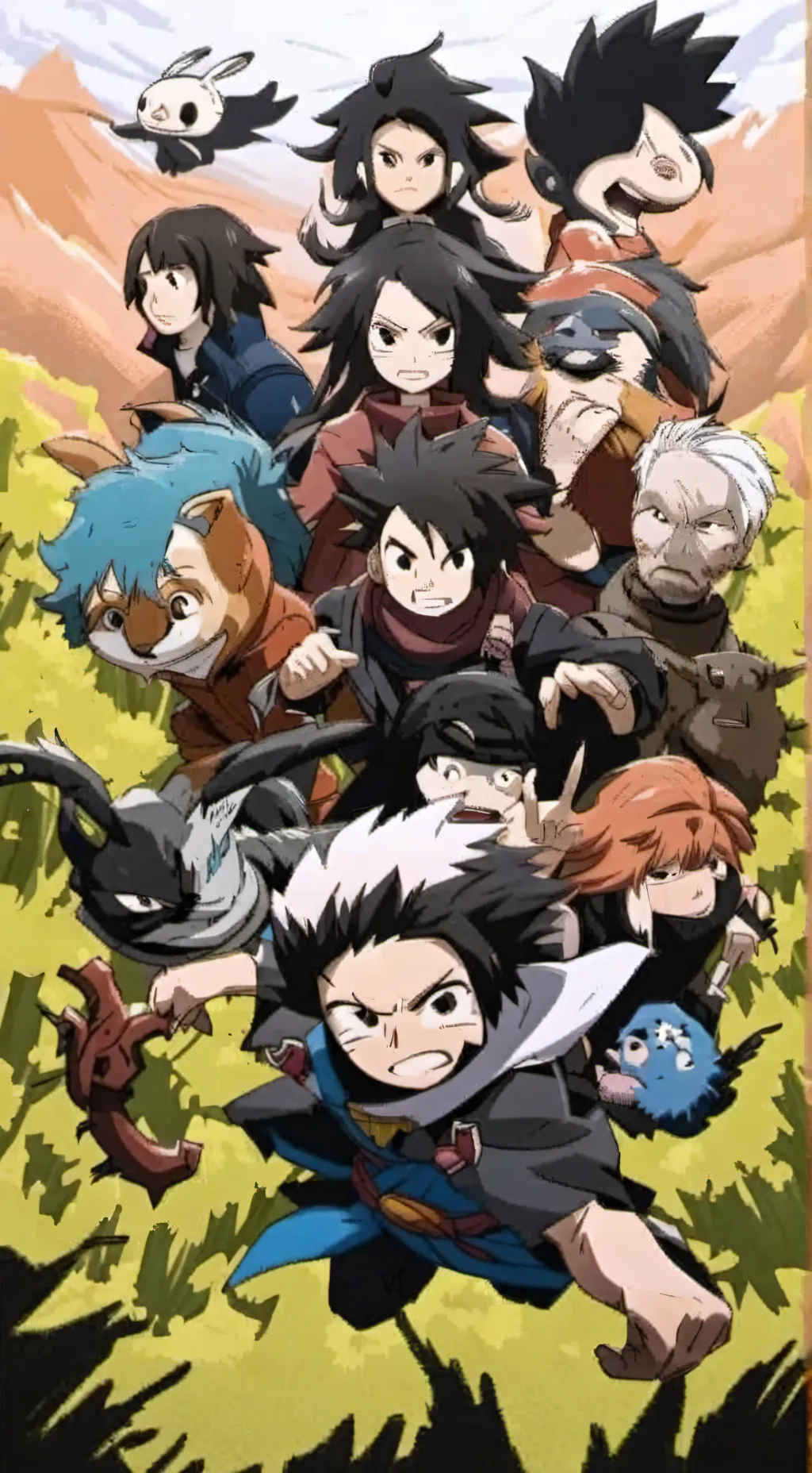 ai character: mha playa background