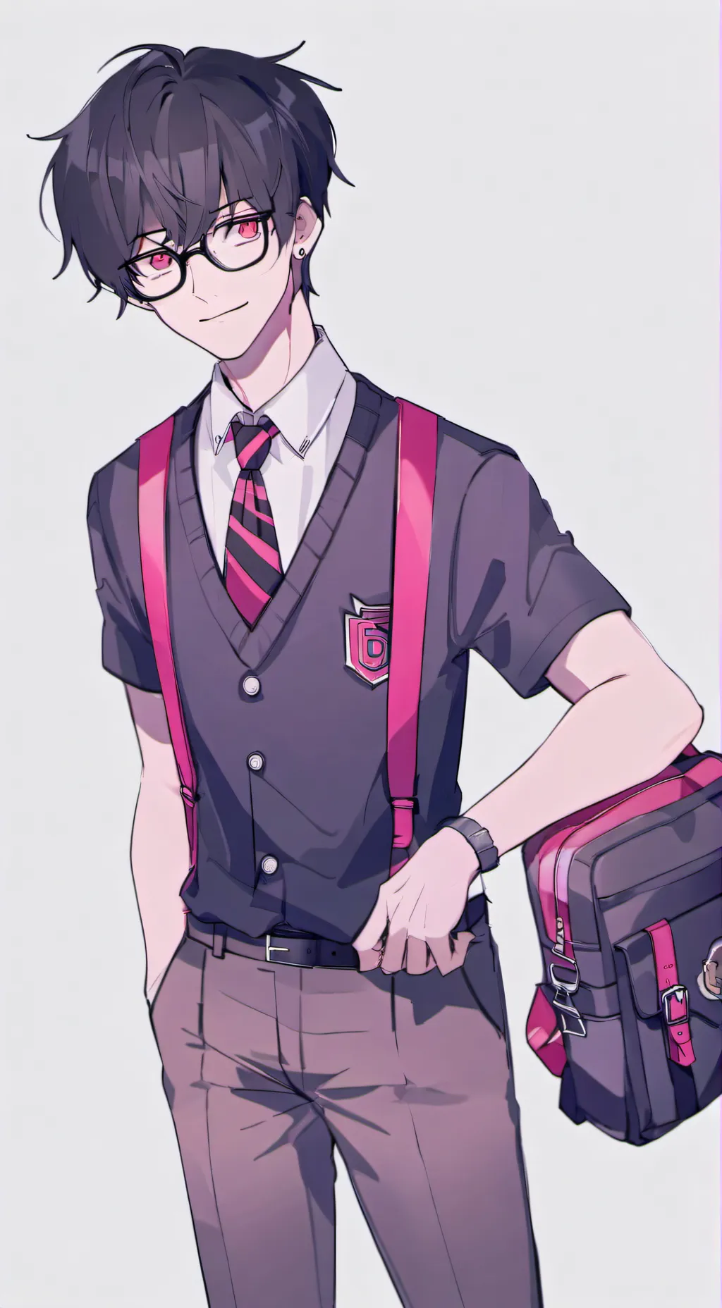 ai character: The Nerd background