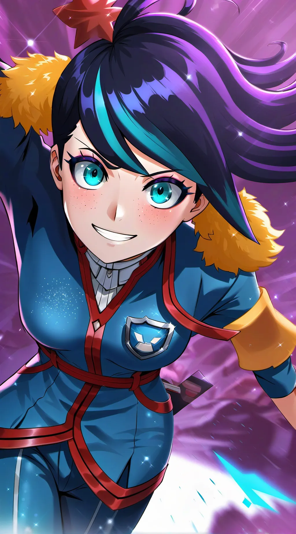 ai character: Mina Ashido background