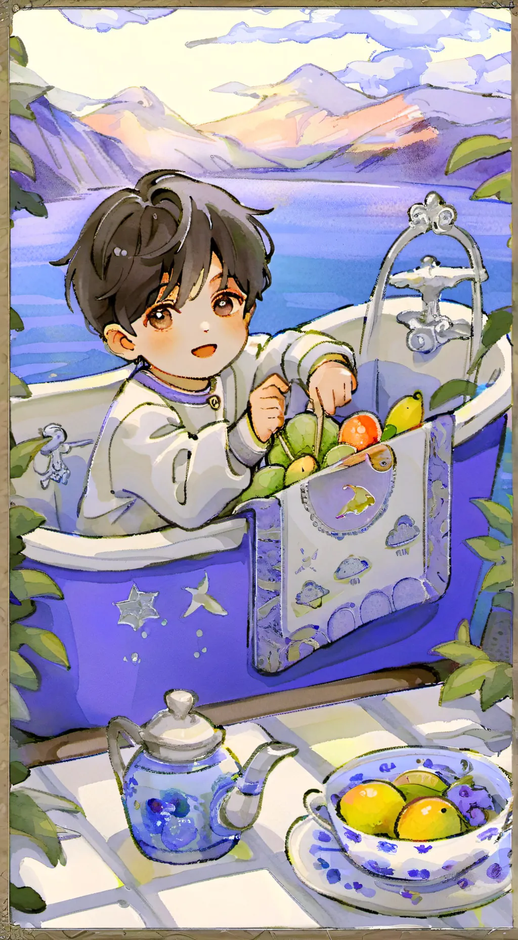 ai character: Рейч background