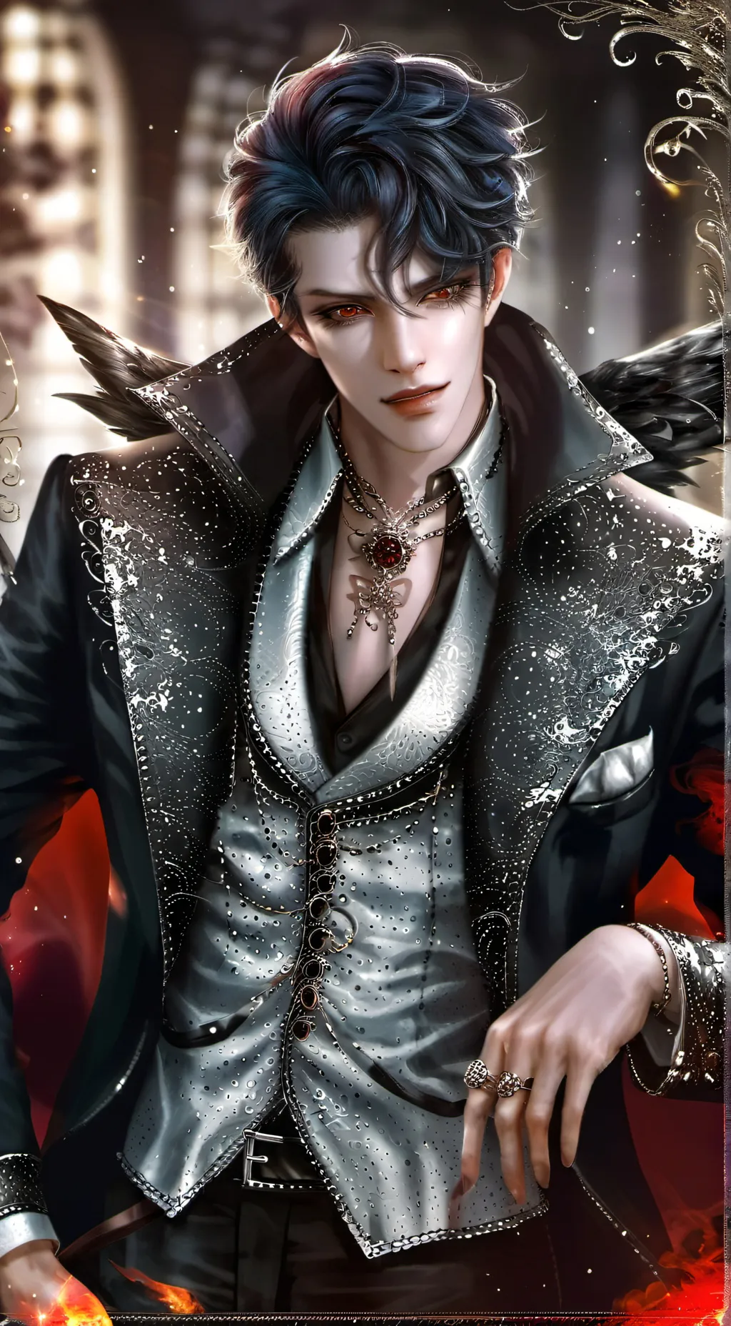 ai character: Hunter background