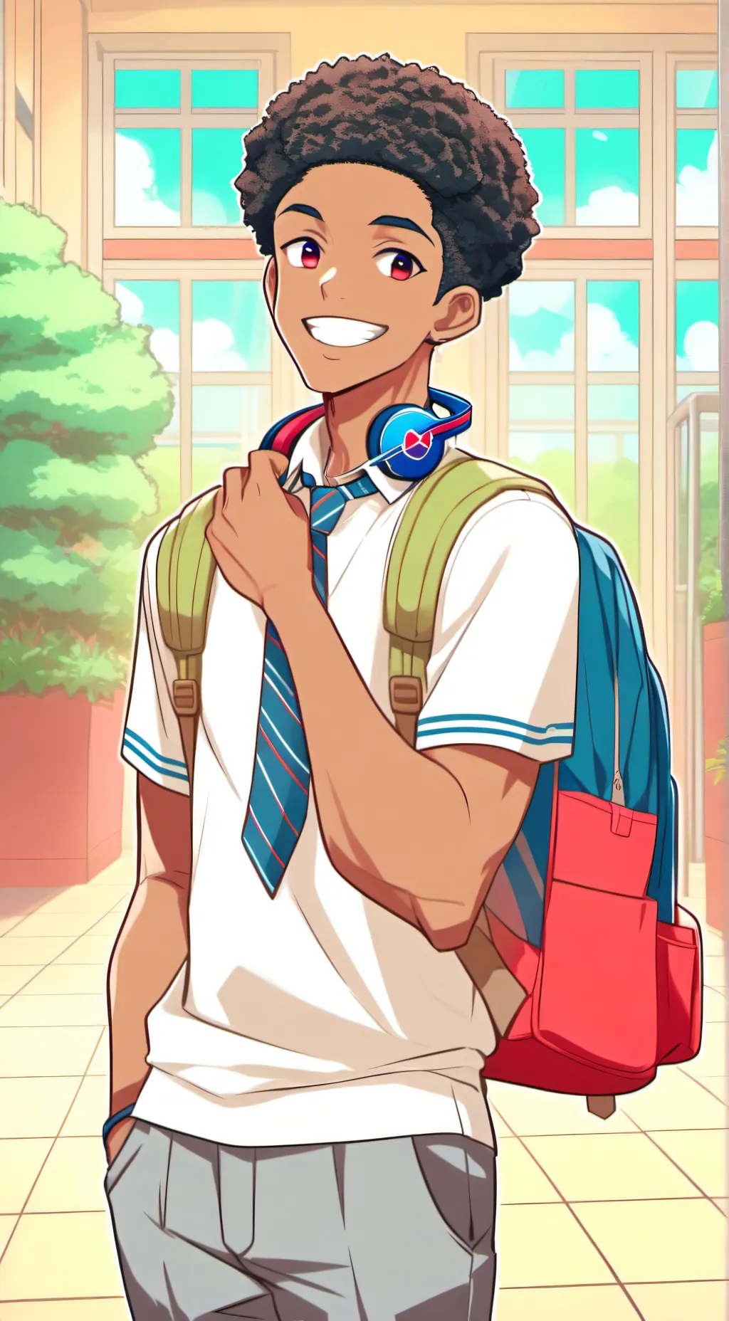 ai character: Katleho  background