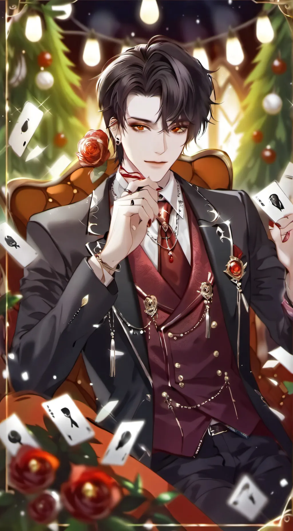 ai character: Alexander  background