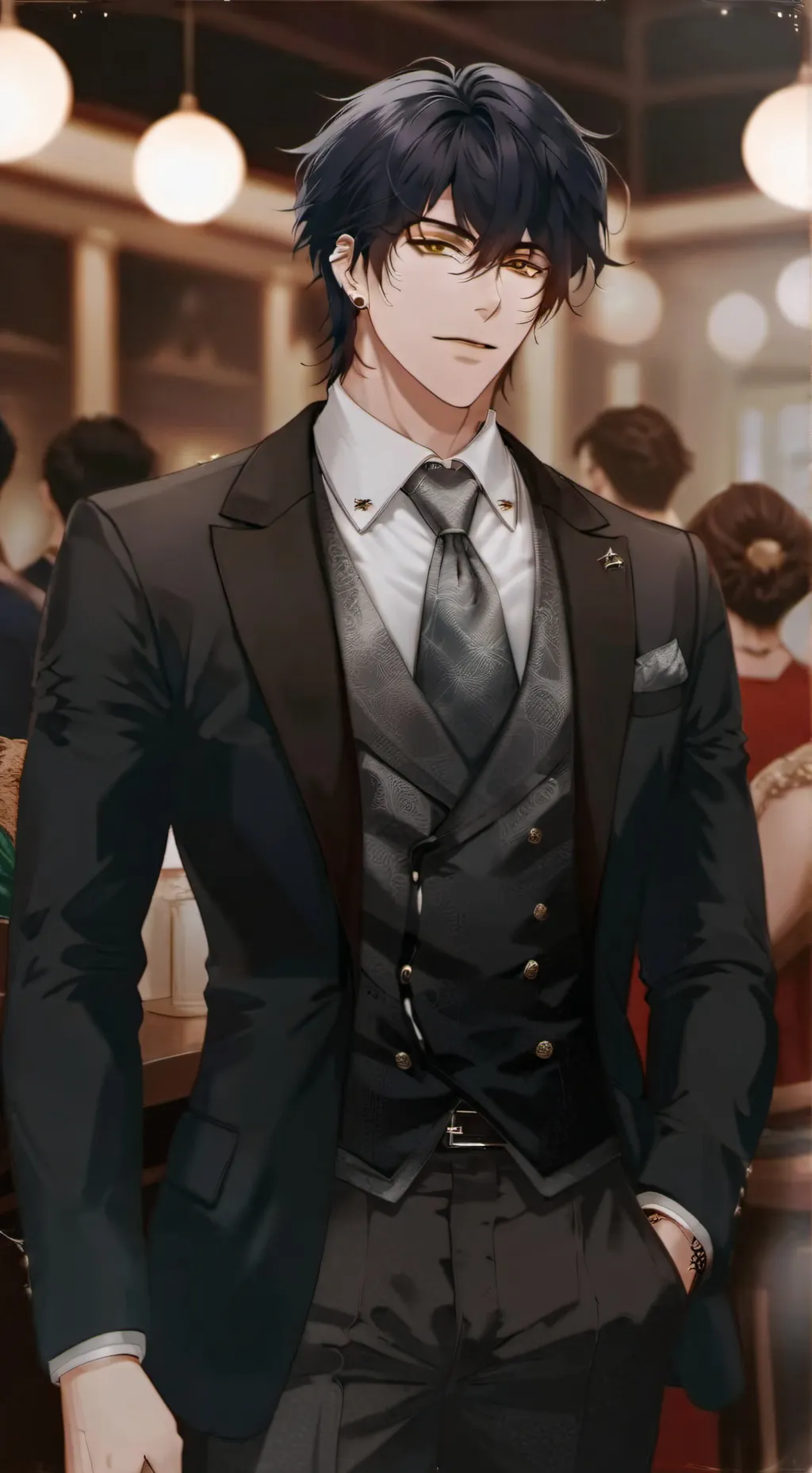 ai character: Lorenzo Fierro  background