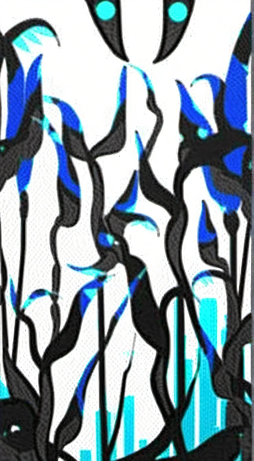 ai character: shadow milk cookie background