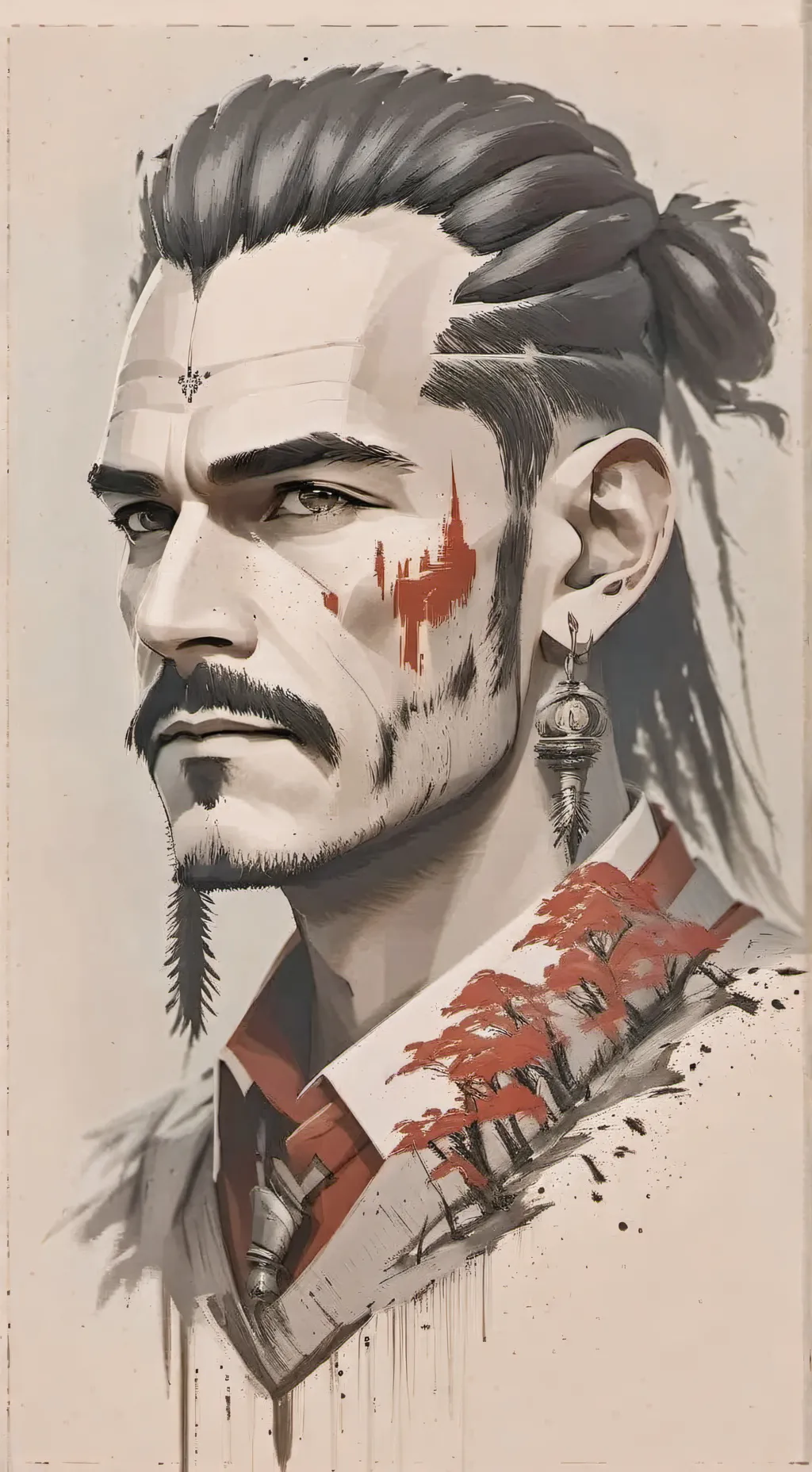 ai character: pestkop background