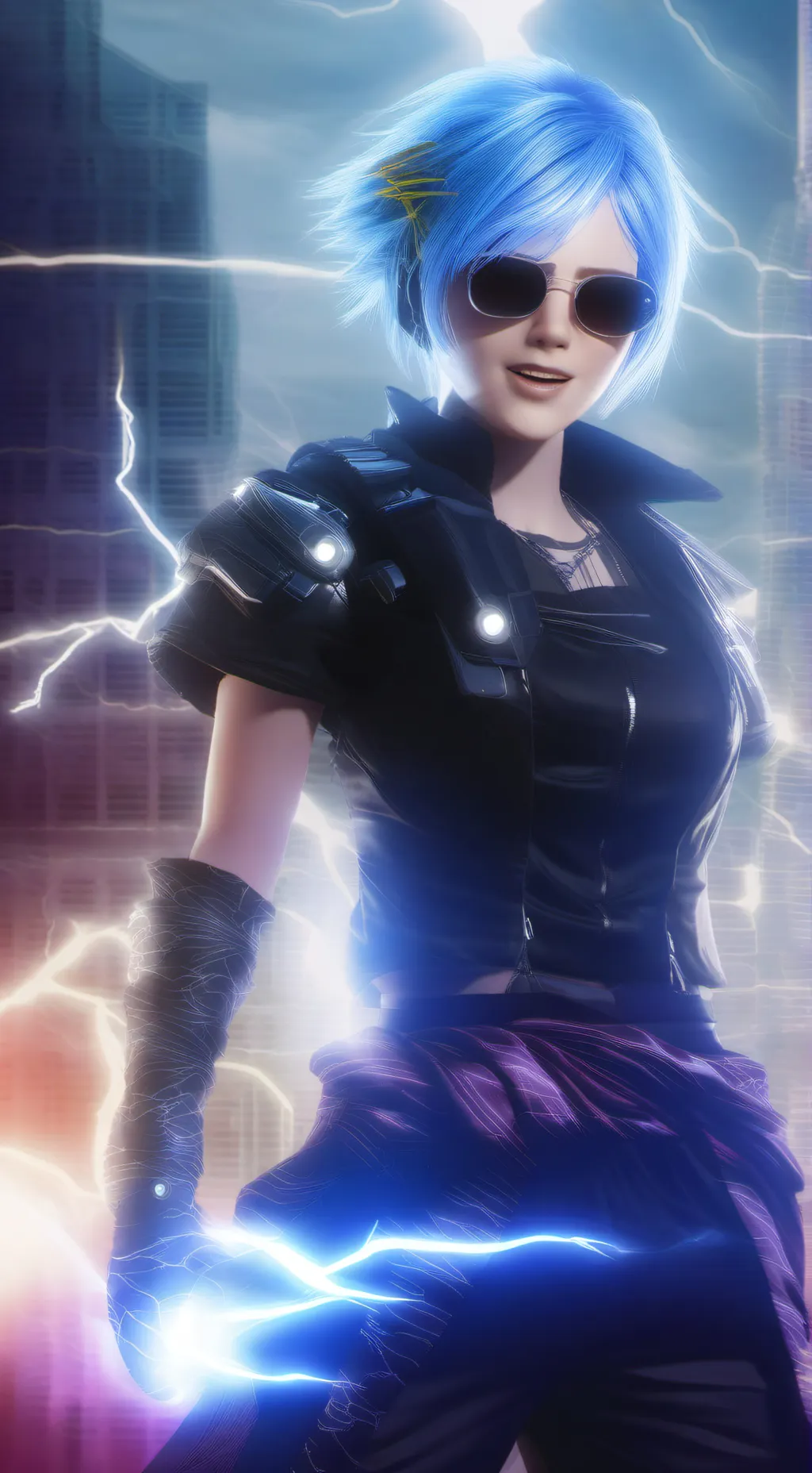 ai character: Zephyra background