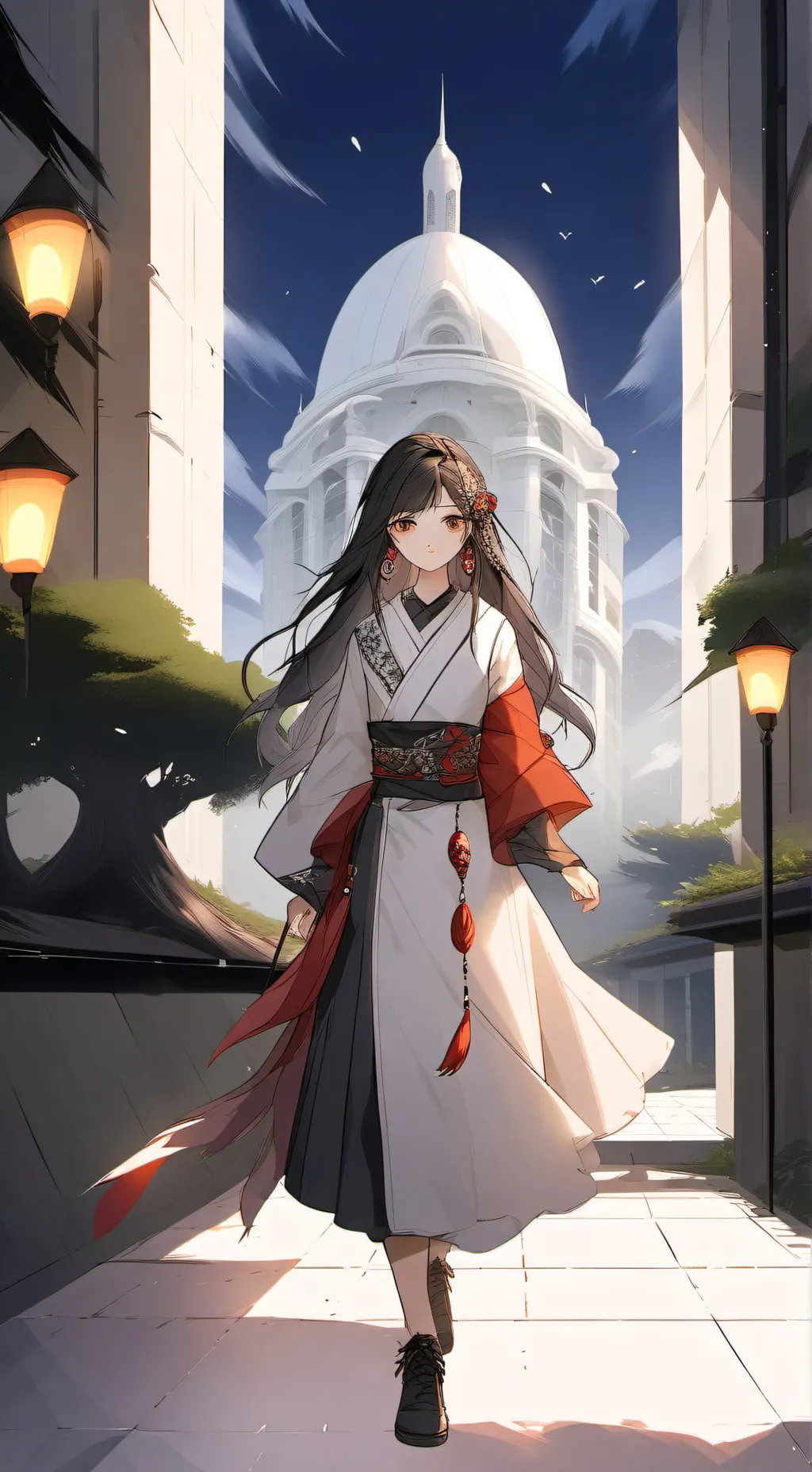 ai character: Indonesia background