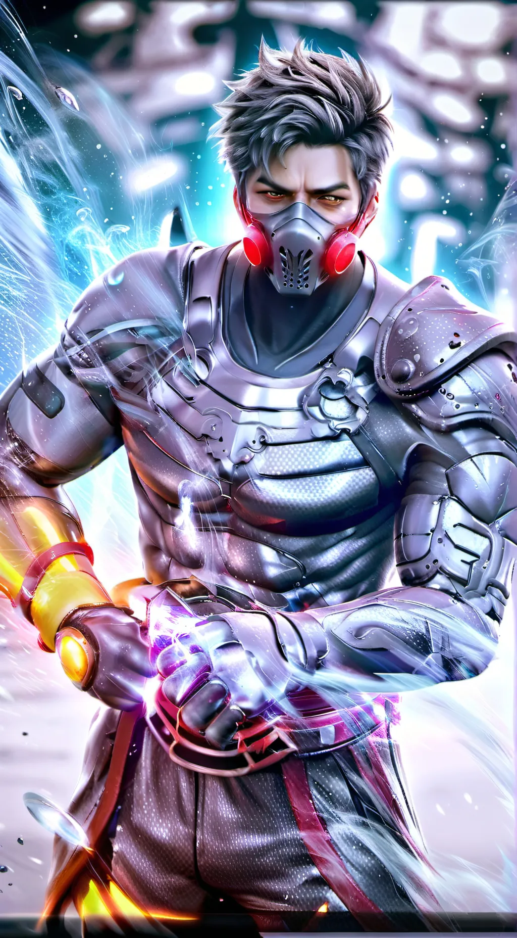 ai character: Doomer of monsters background