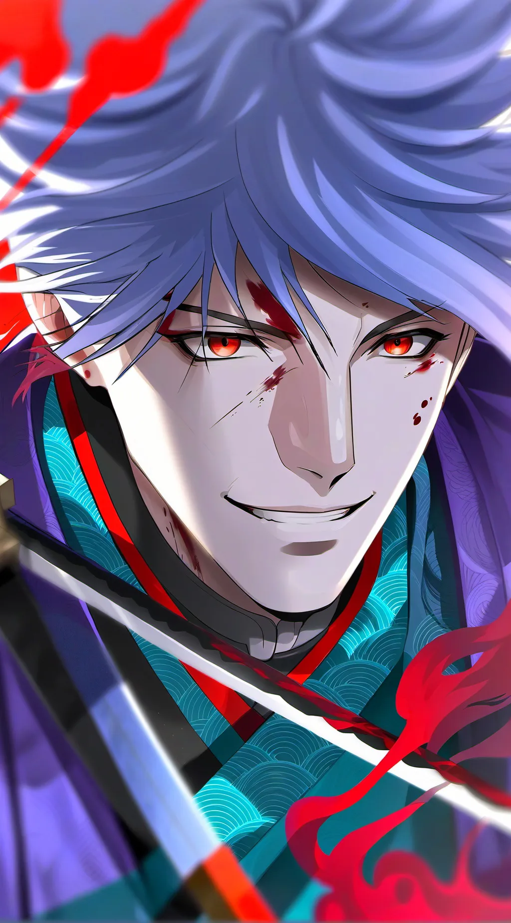 ai character: Makoto Shishio background