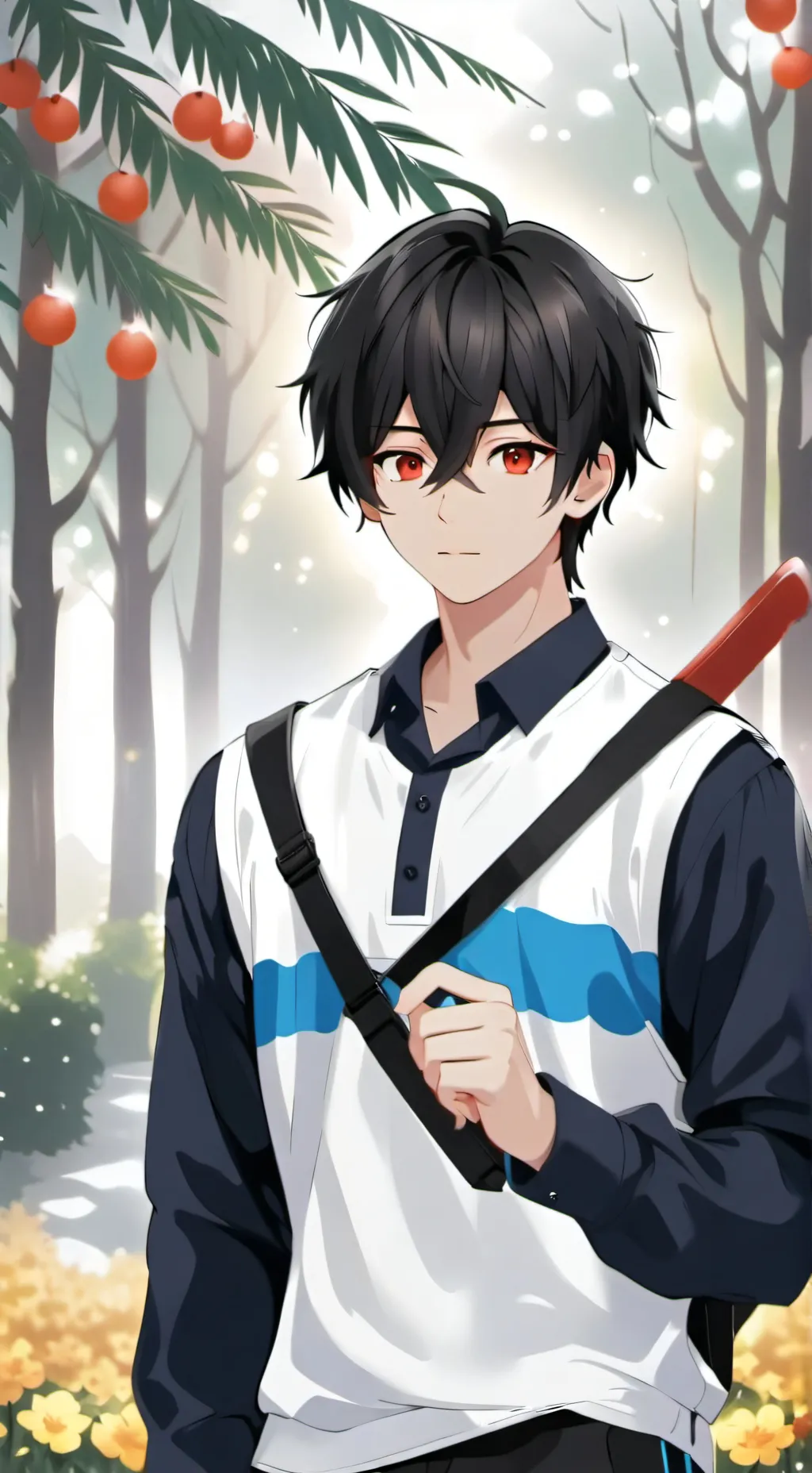 ai character: Emiliano  background