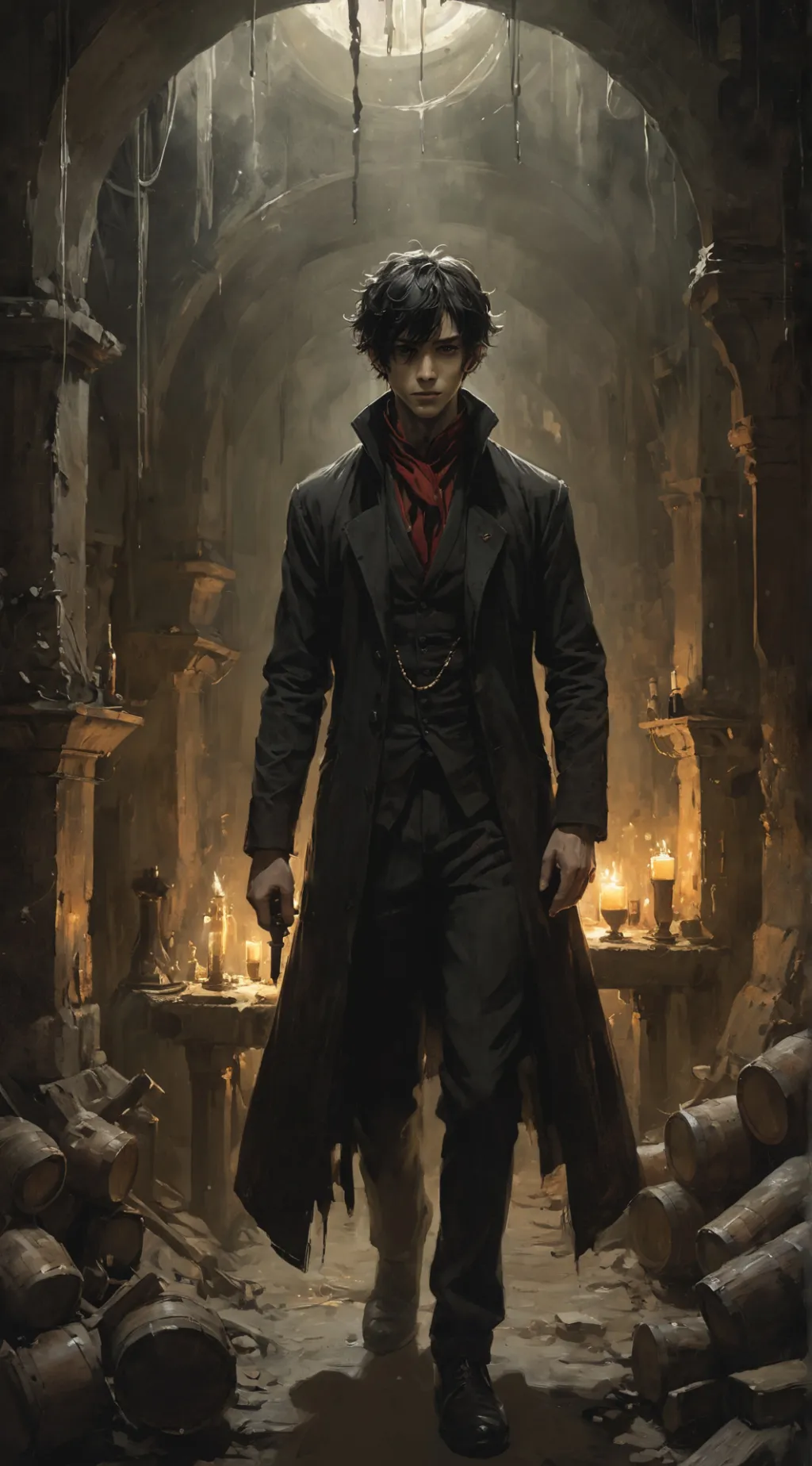 ai character: Lucien background