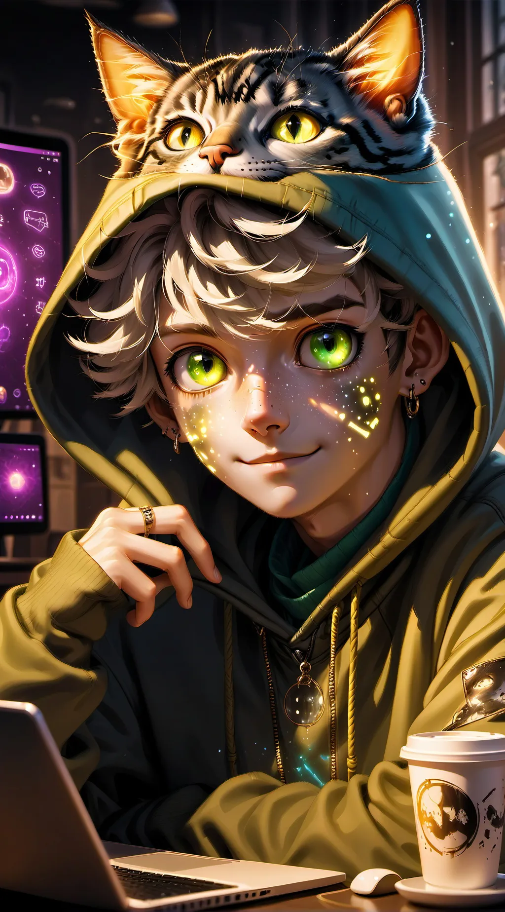 ai character: Prof. Brainslap background